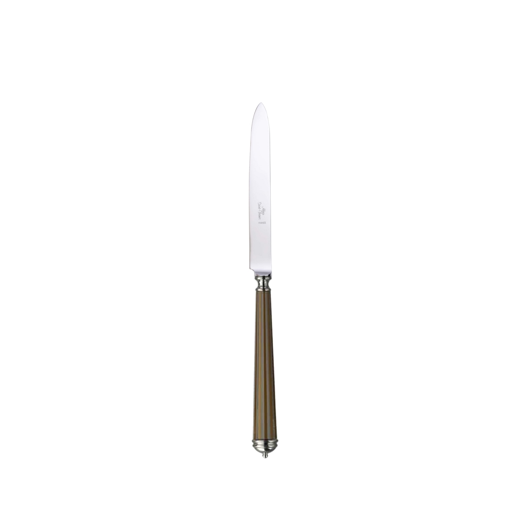 Alain Saint-Joanis, Lignes gold, silver plated, Dessert knife