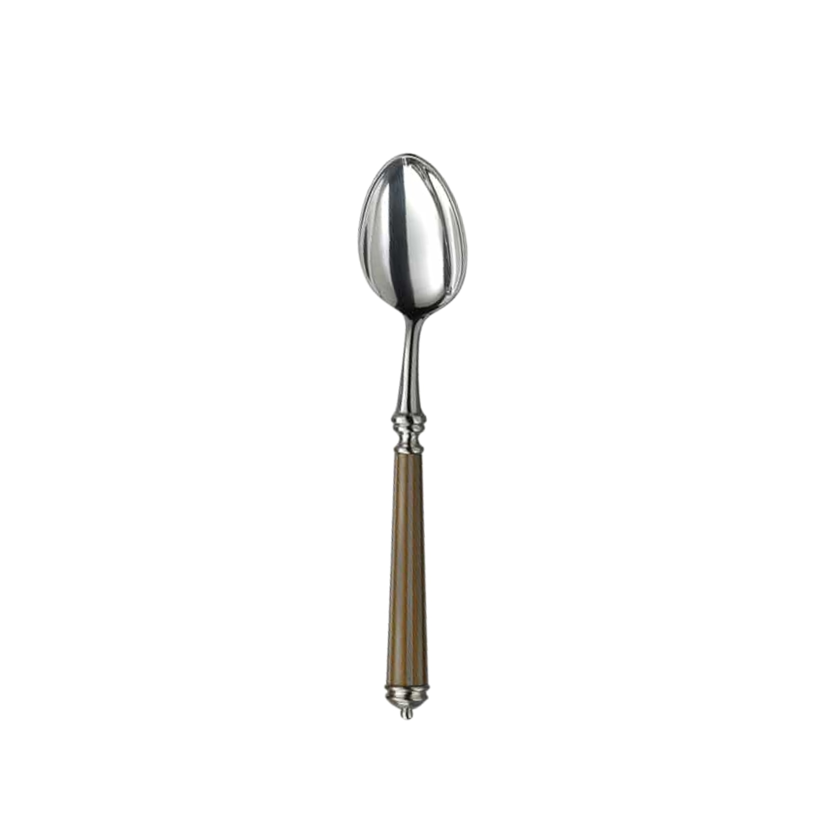 Alain Saint-Joanis, Lignes gold, silver plated, Dessert spoon