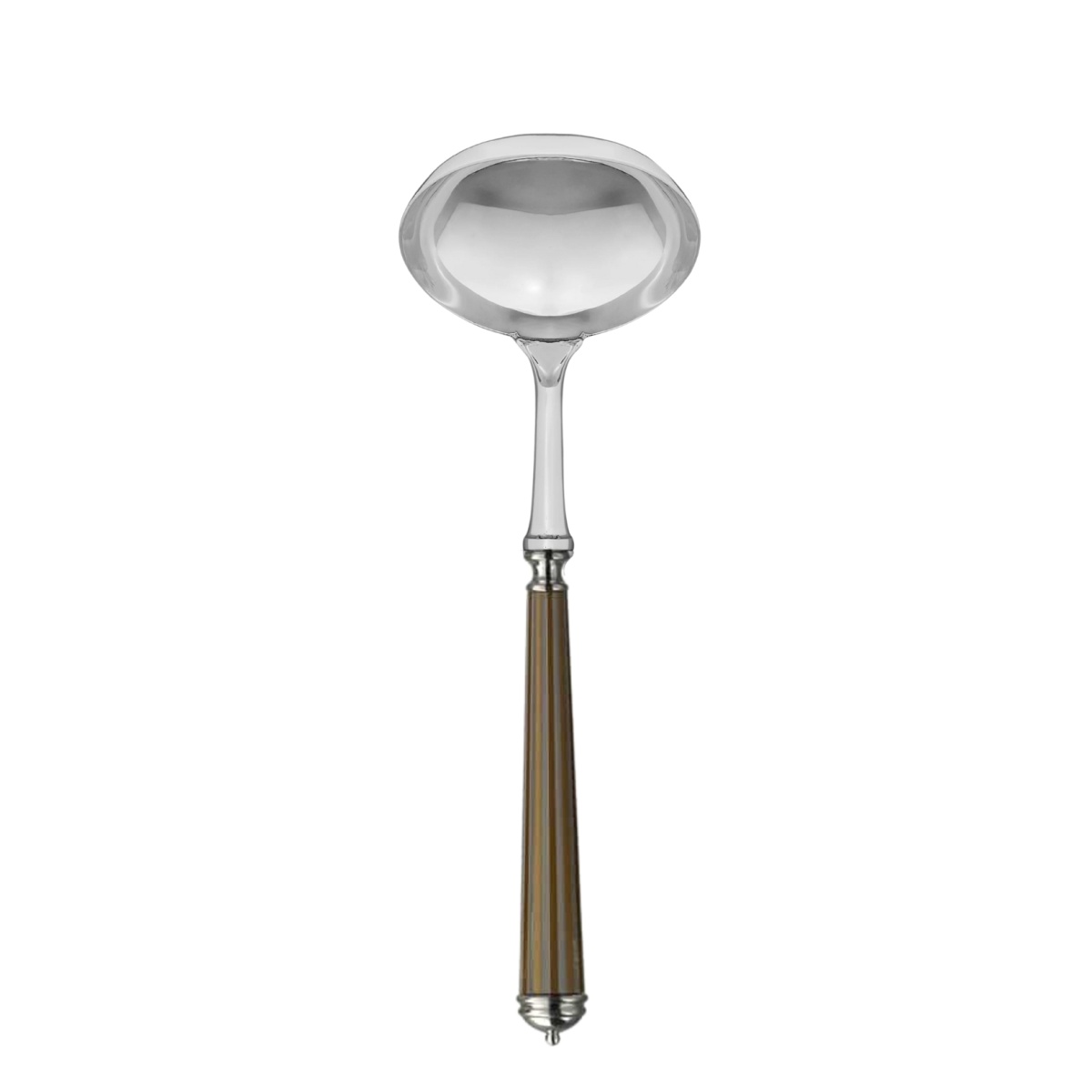 Alain Saint-Joanis, Lignes gold, silver plated, Soup ladle