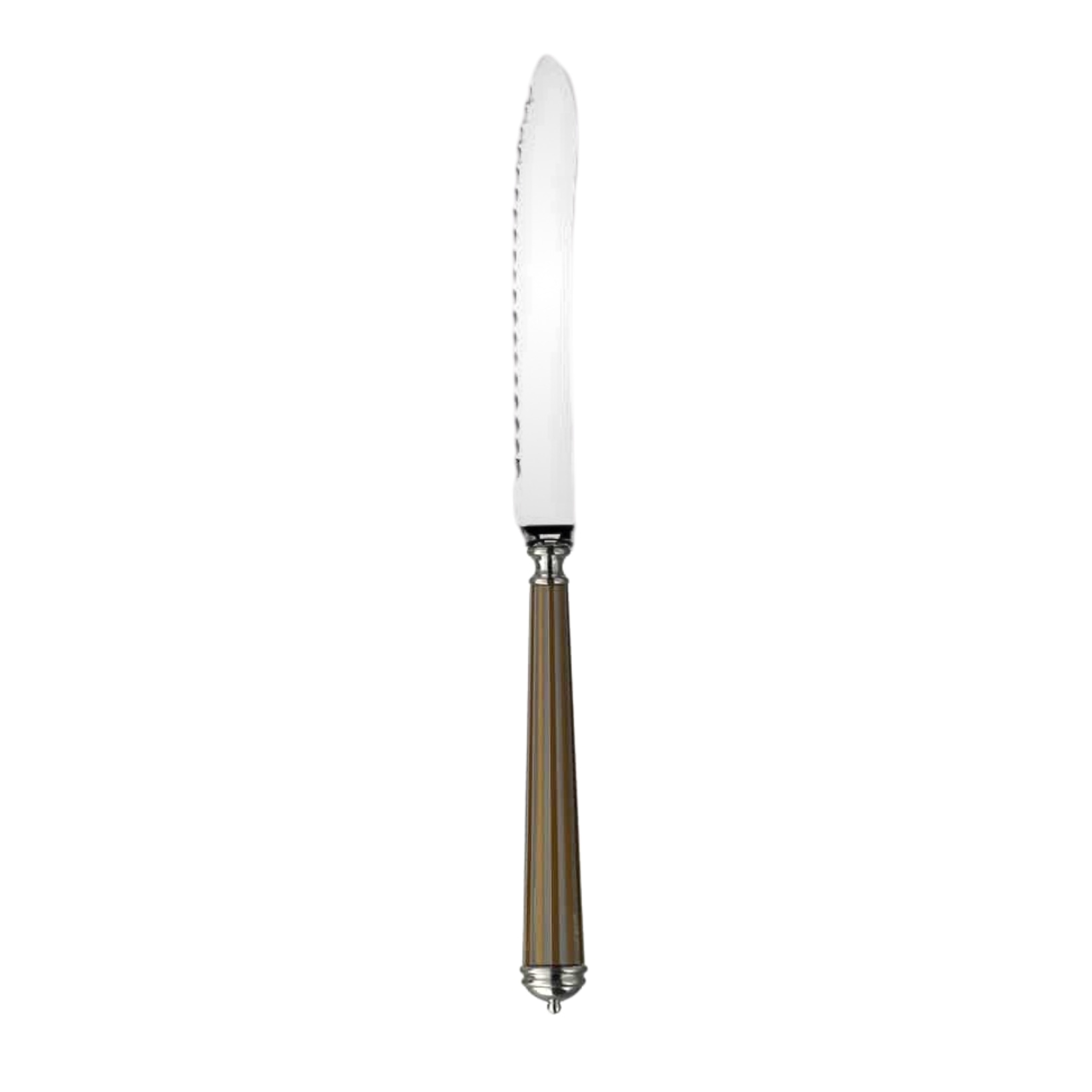 Alain Saint-Joanis, Lignes gold, silver plated, Bread knife