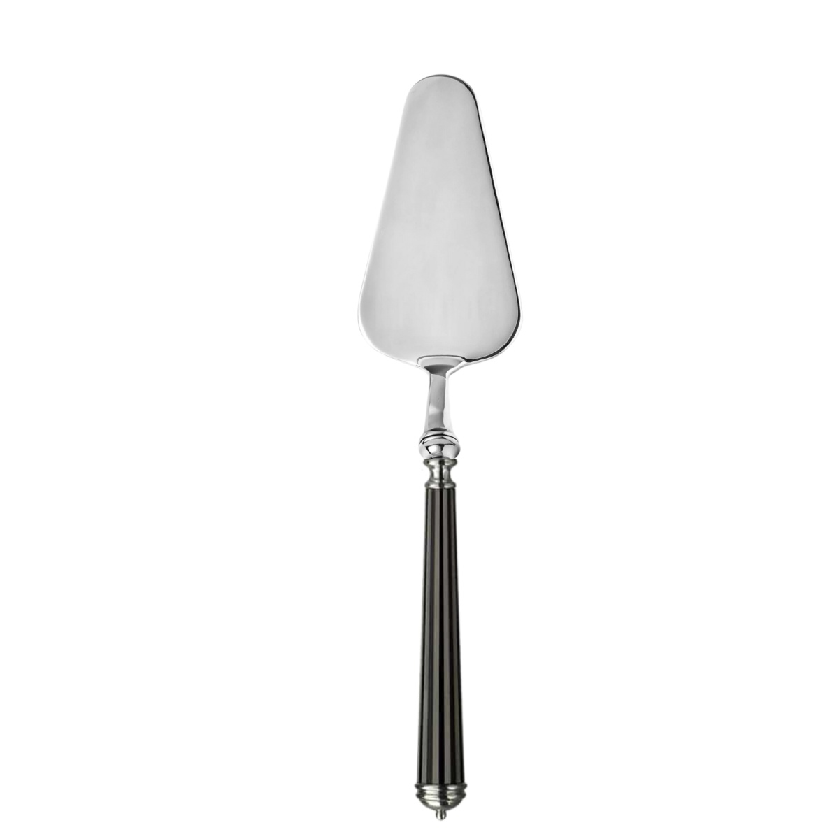 Alain Saint-Joanis, Lignes black, silver plated, Cake server