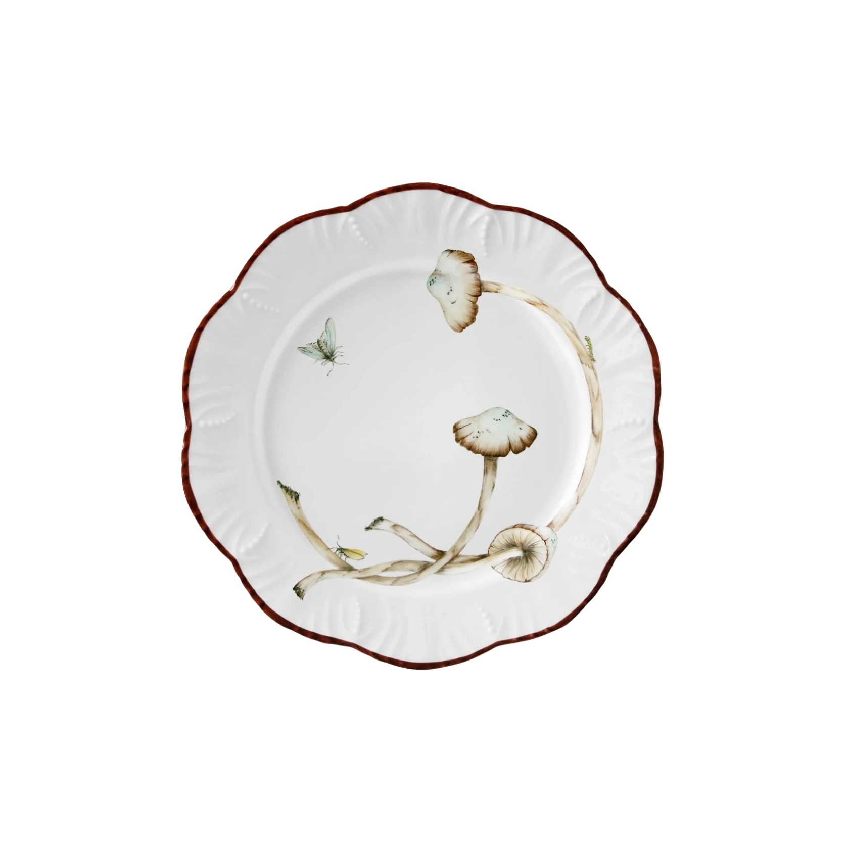 Pinto, Les champignons, Dessert plate