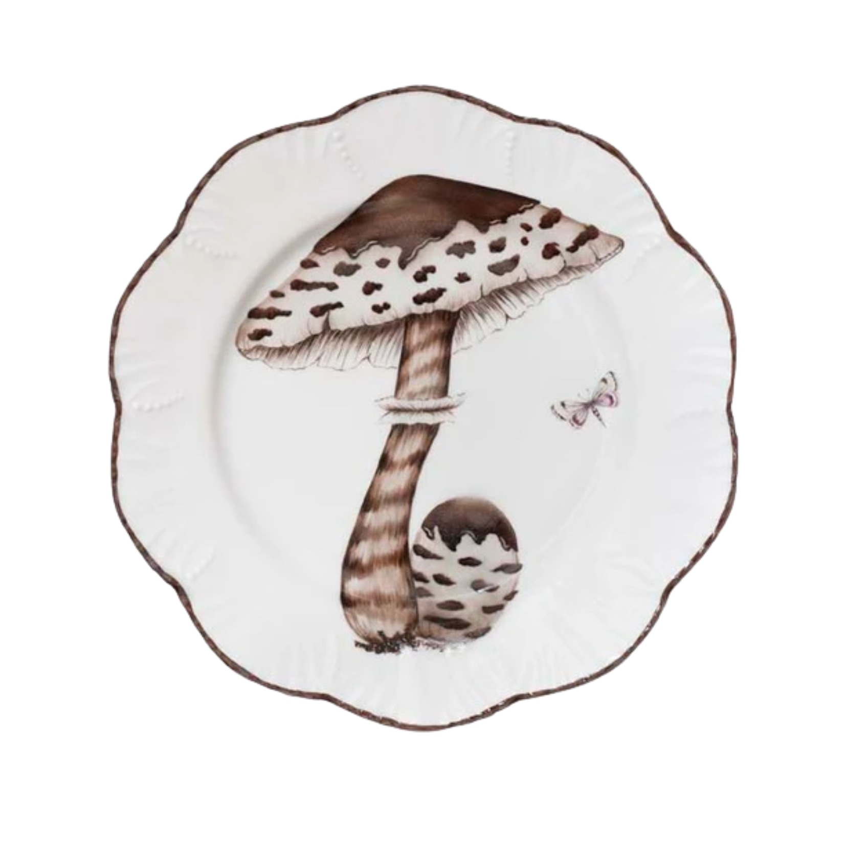 Pinto, Les champignons, Dinner plate