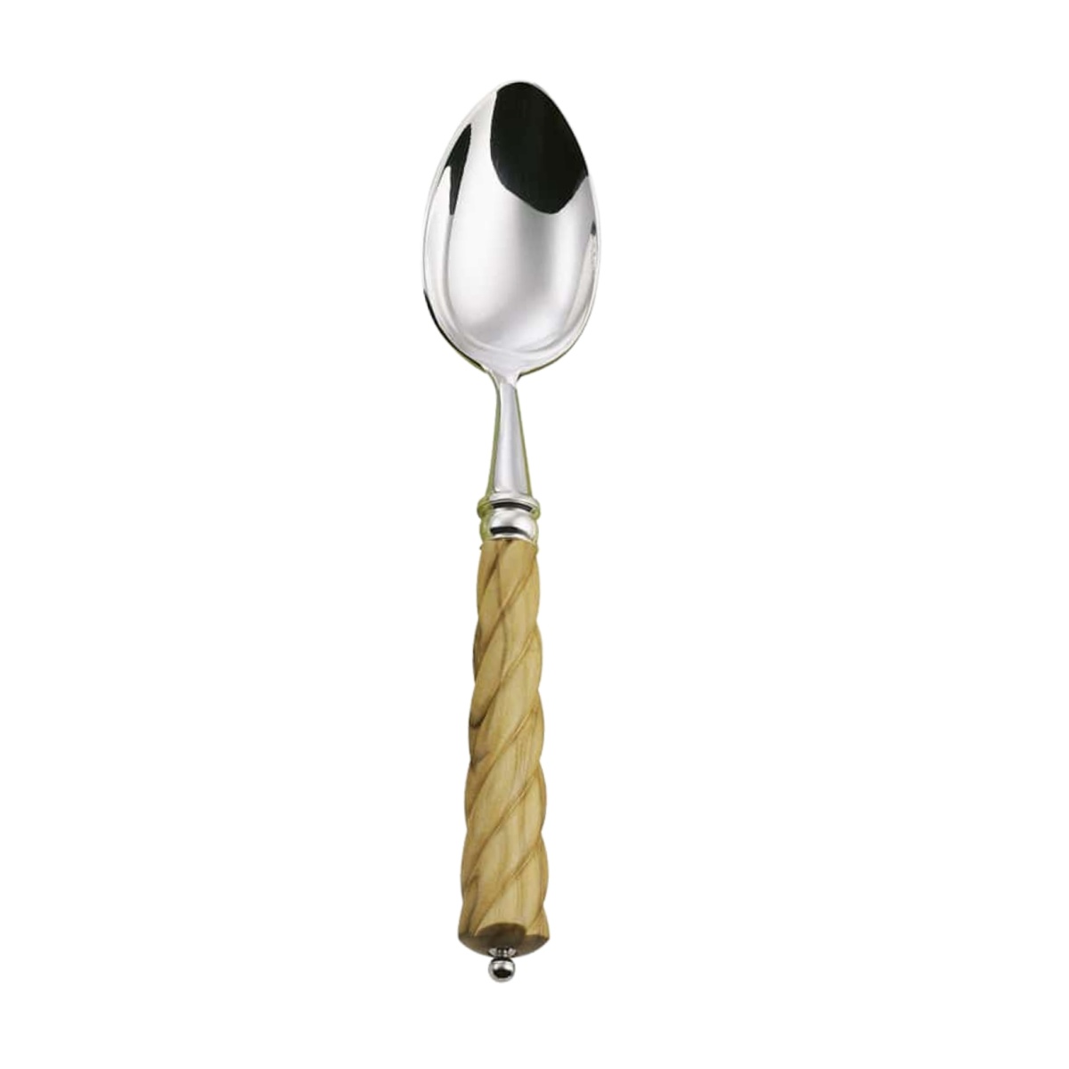 Alain Saint-Joanis, Mistral Olivewood, silver plated, Table spoon