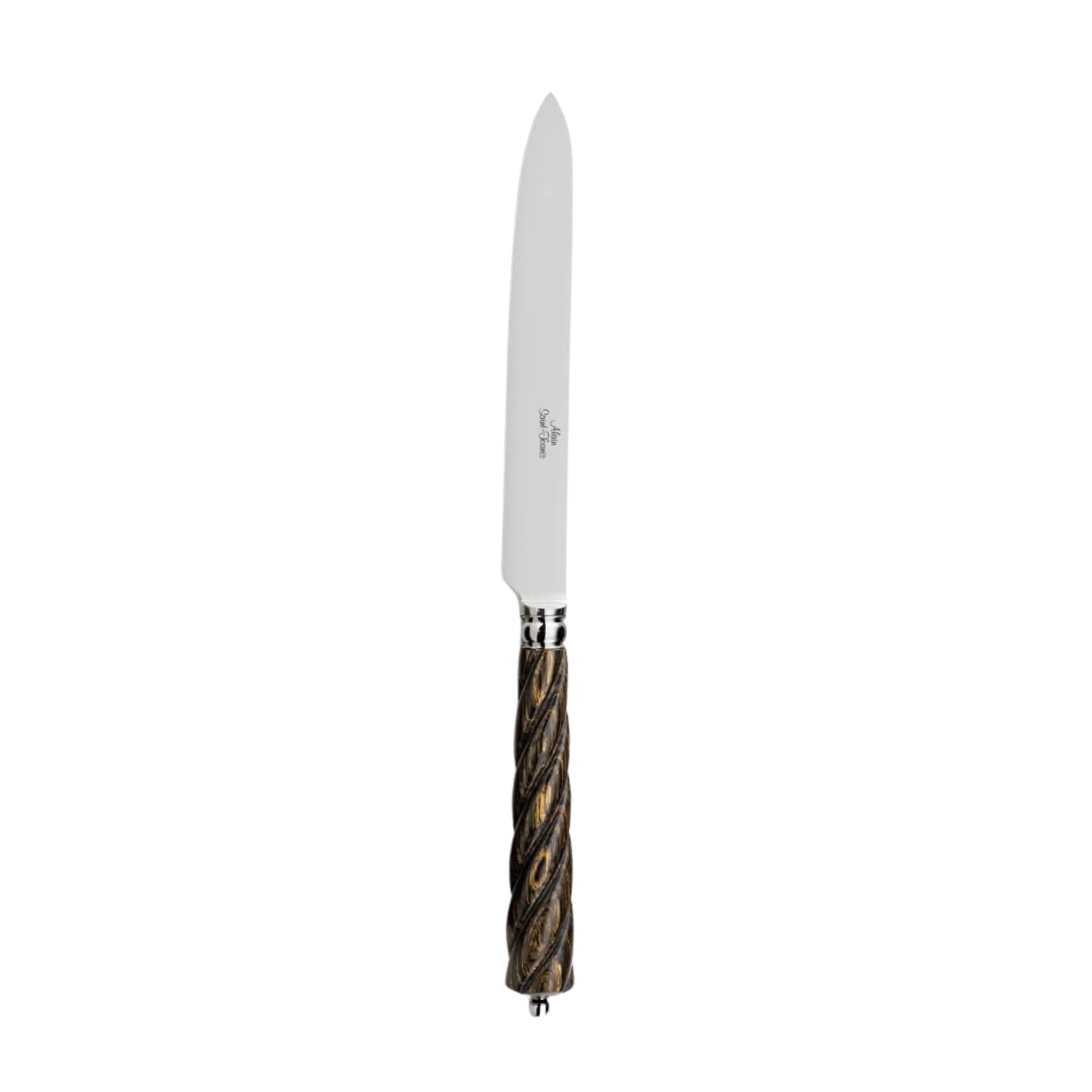 Alain Saint-Joanis, Mistral Black, silver plated, Table knife