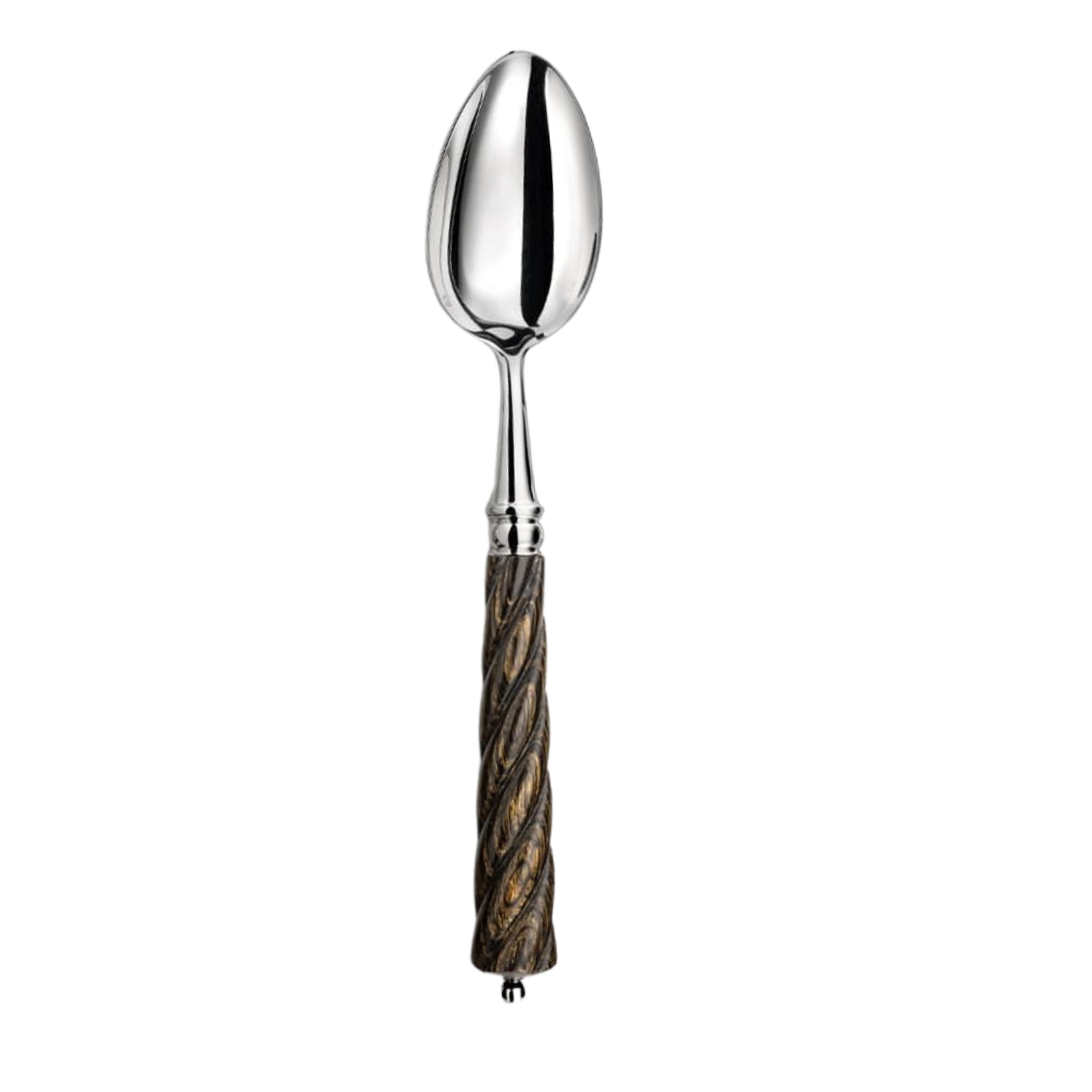 Alain Saint-Joanis, Mistral Black, silver plated, Table spoon