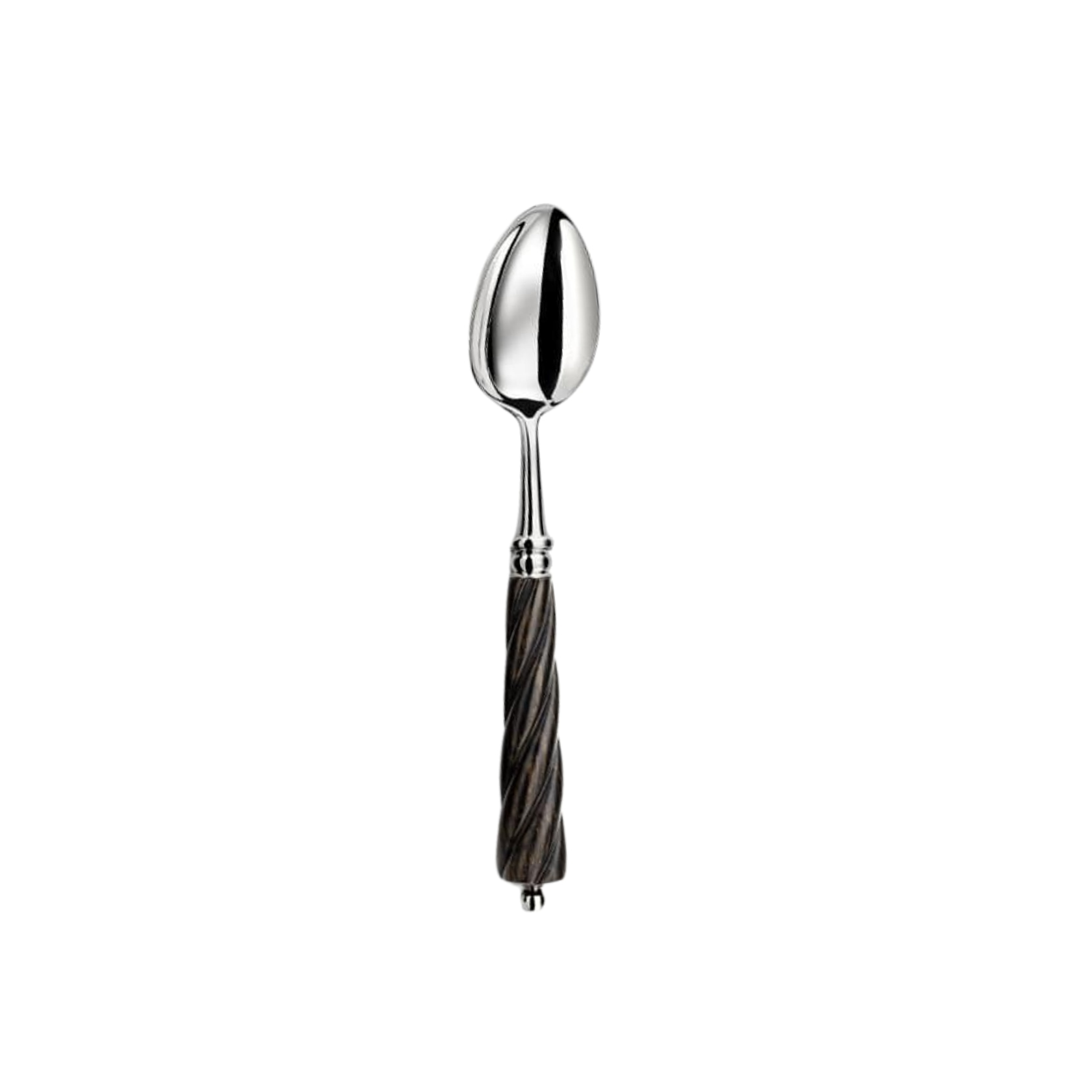 Alain Saint-Joanis, Mistral Black, silver plated, Dessert spoon