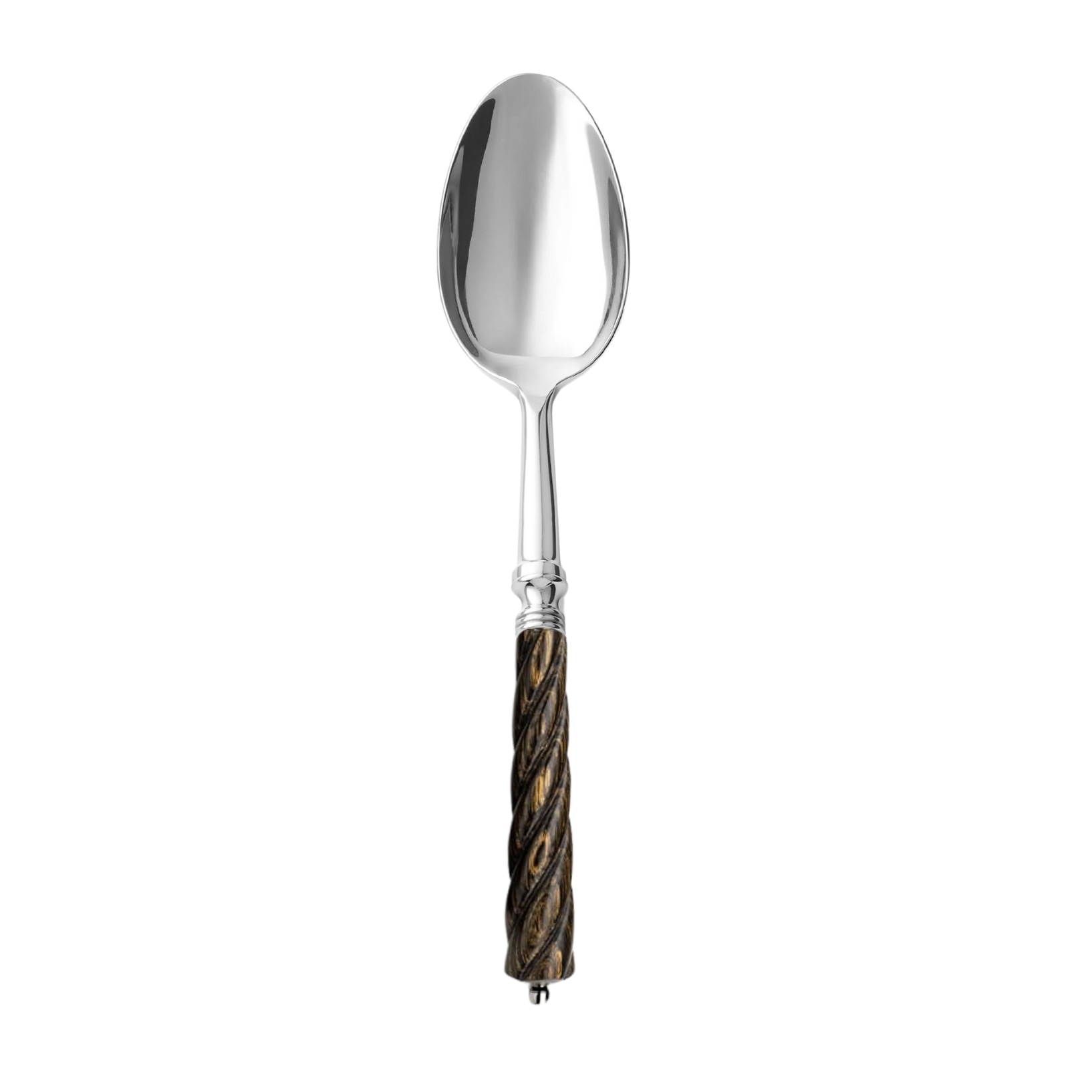 Alain Saint-Joanis, Mistral Black, silver plated, Serving spoon