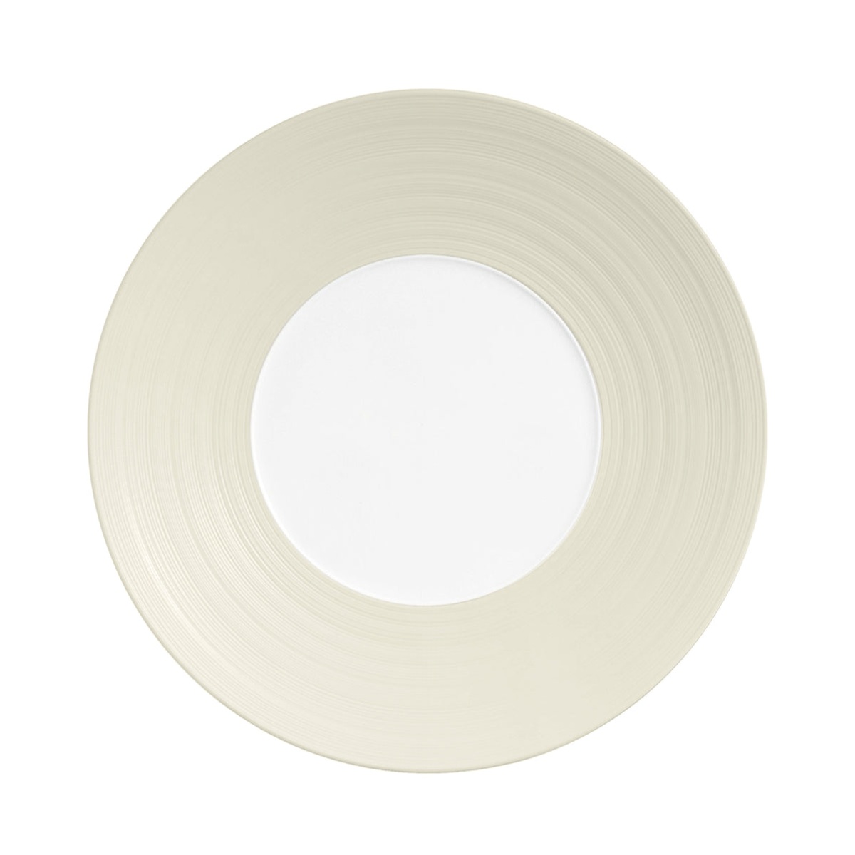 J.L Coquet, Hémisphère Vanilla, 29cm plate