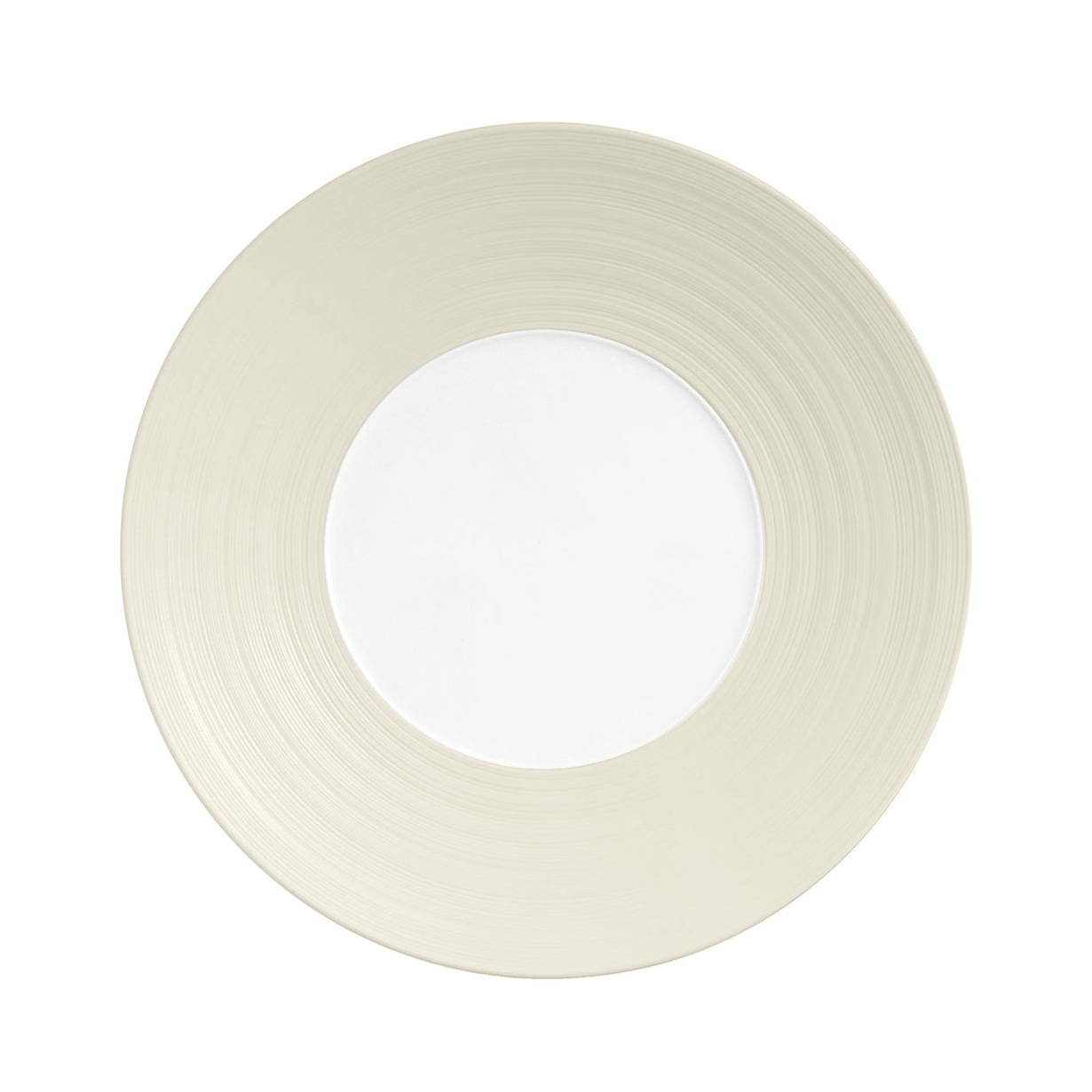 J.L Coquet, Hémisphère Vanilla, 29cm plate
