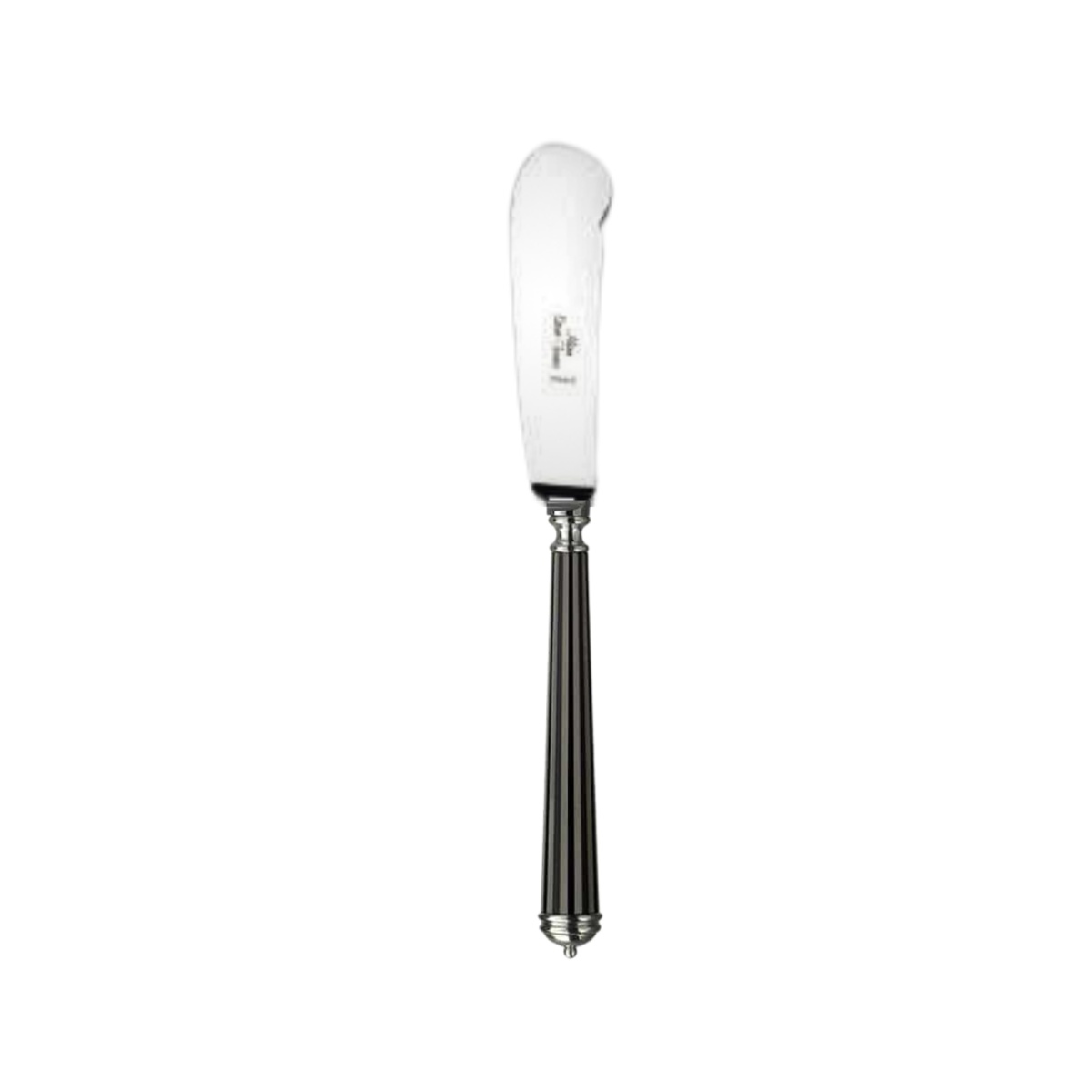 Alain Saint-Joanis, Lignes black, silver plated, Butter knife