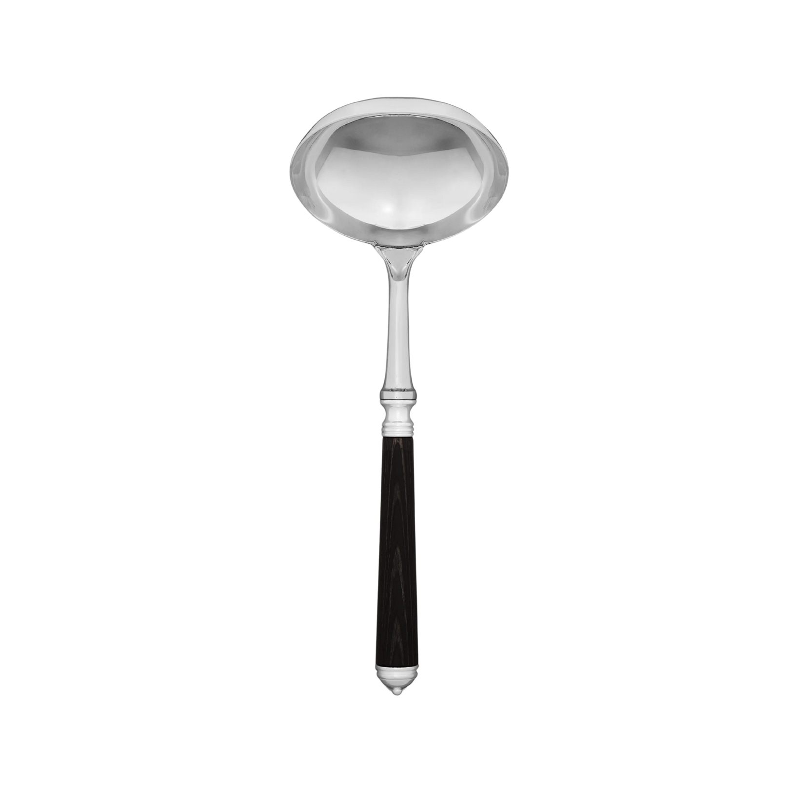 Alain Saint-Joanis, Marbella black, stainless steel, Soup ladle