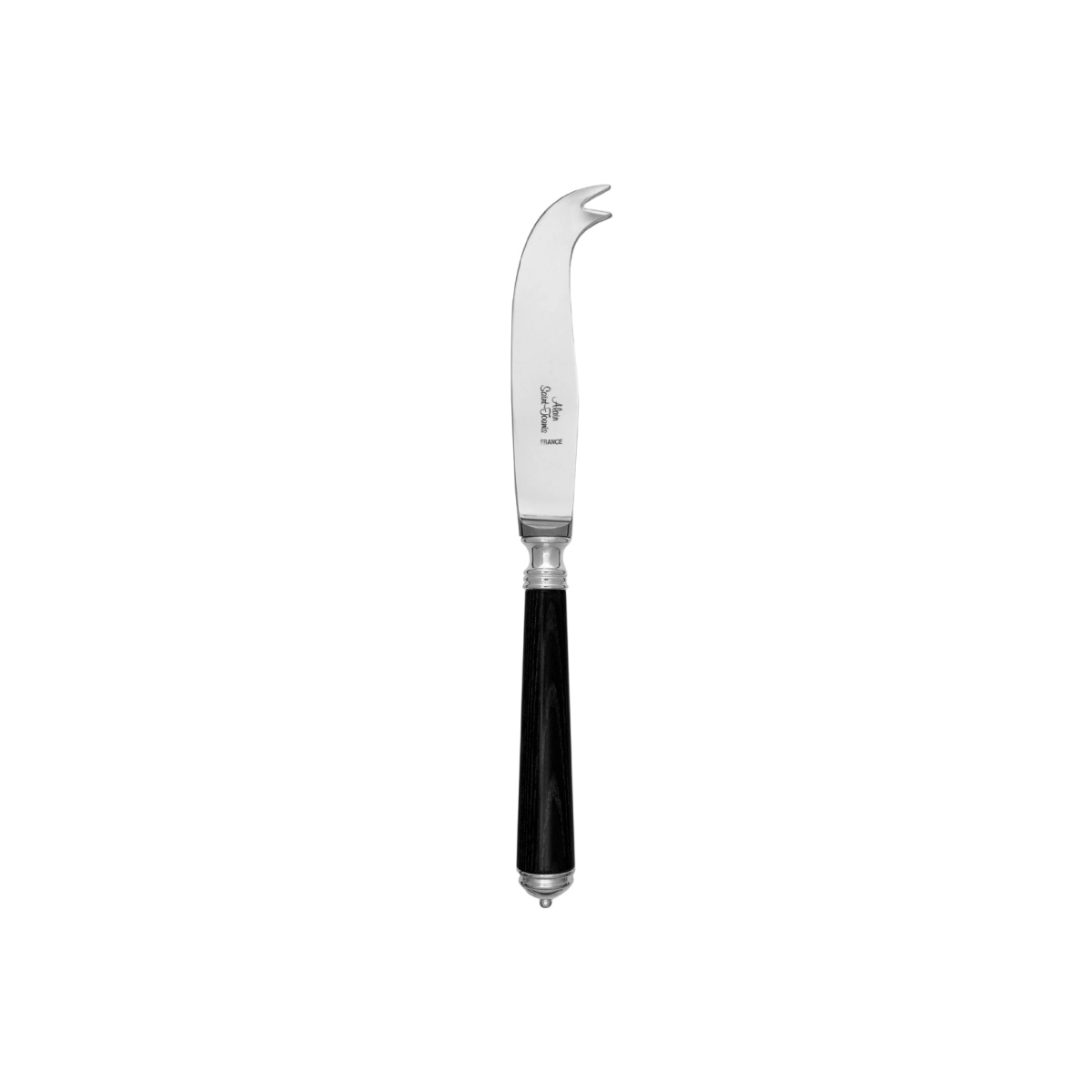Alain Saint-Joanis, Marbella black, stainless steel, Medium cheese