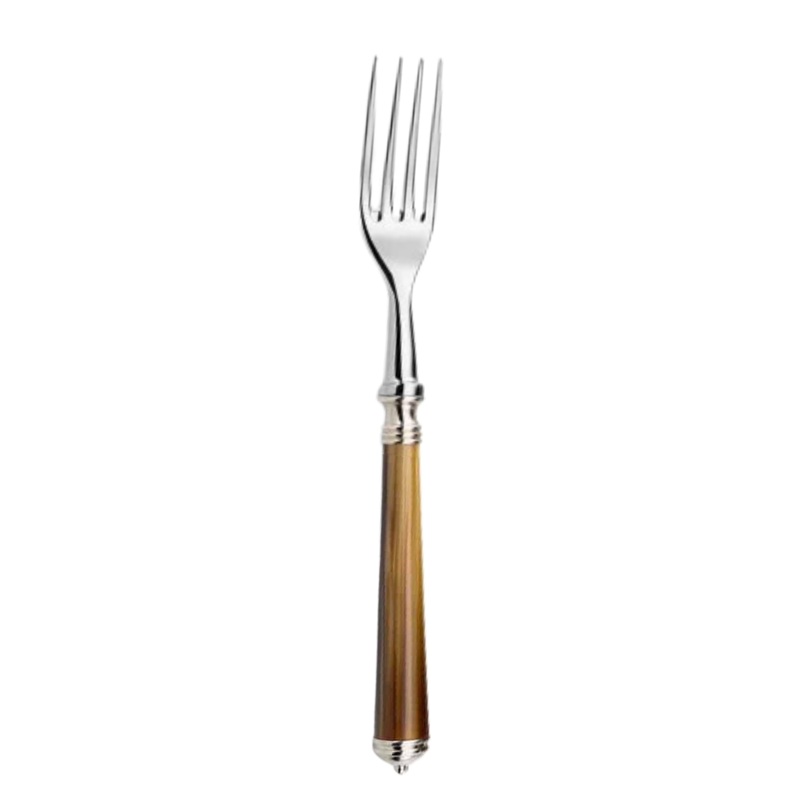 Alain Saint-Joanis, Marbella Dark Horn, silver plated, Table fork