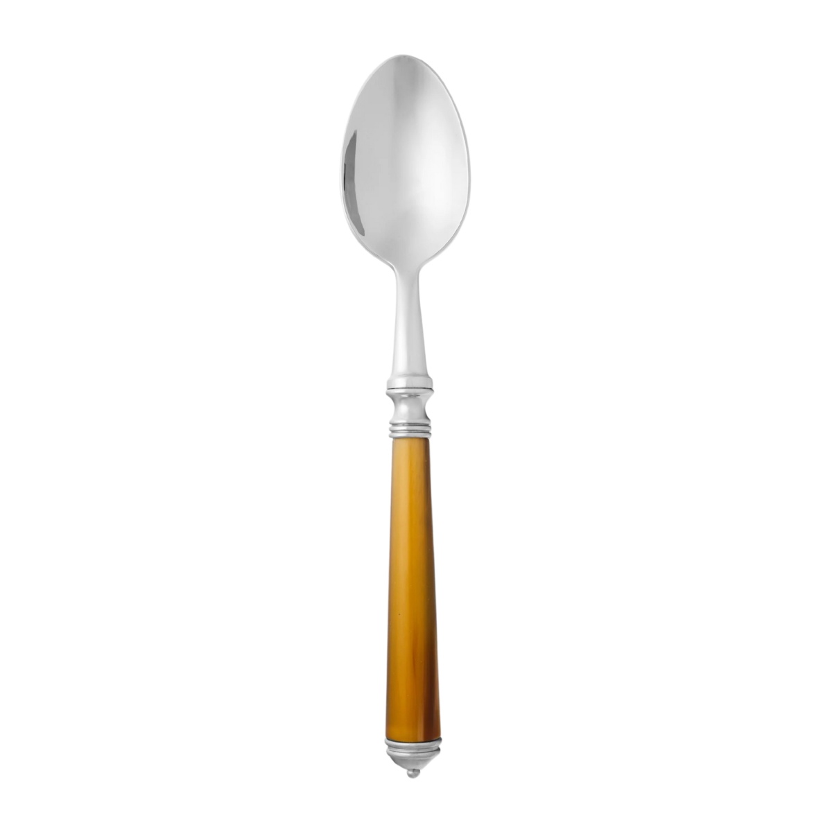 Alain Saint-Joanis, Marbella Dark Horn, silver plated, Table spoon