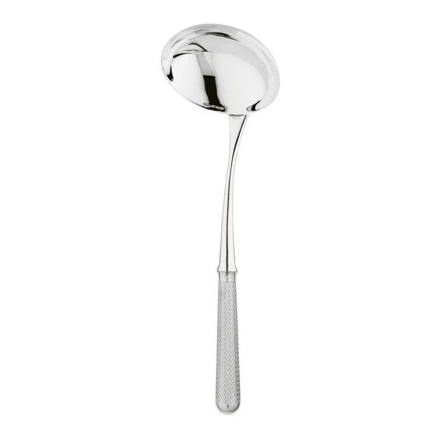 Ercuis, Miroir diamant, silver plated, Soup ladle