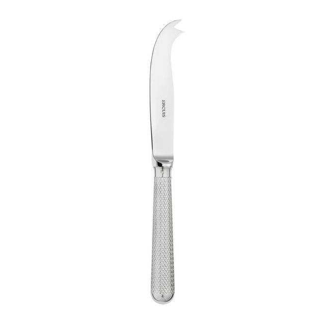 Ercuis, Miroir diamant, silver plated, Cheese knife 2 prongs