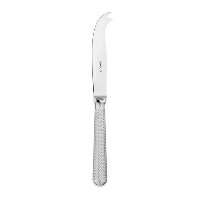Ercuis, Miroir diamant, silver plated, Cheese knife 2 prongs