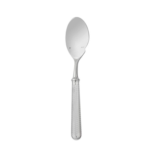 Ercuis, Miroir diamant, silver plated, Individual gravy spoon