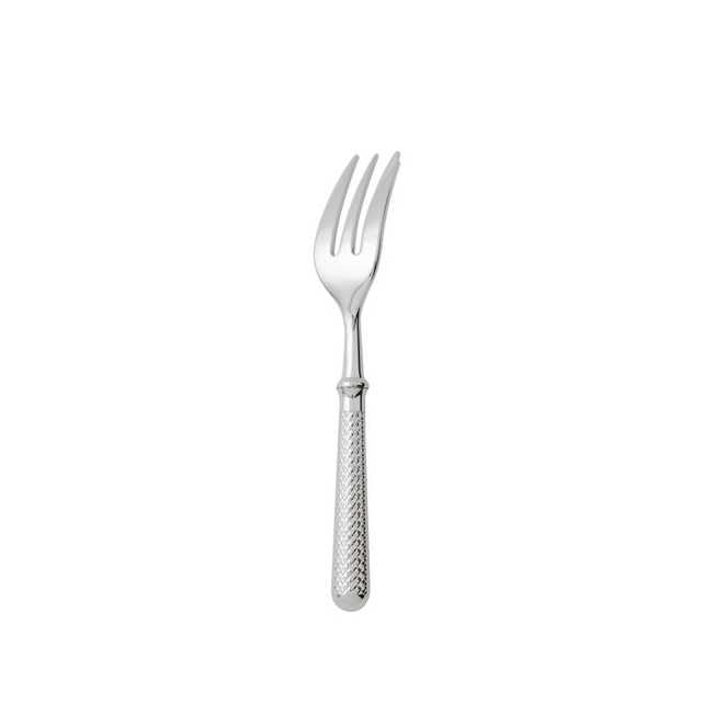 Ercuis, Miroir diamant, silver plated, Pastry fork