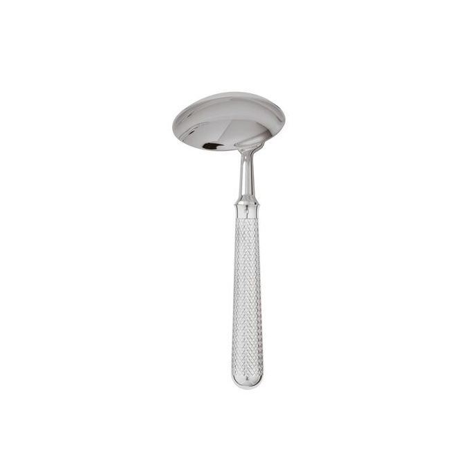 Ercuis, Miroir diamant, silver plated, Gravy ladle