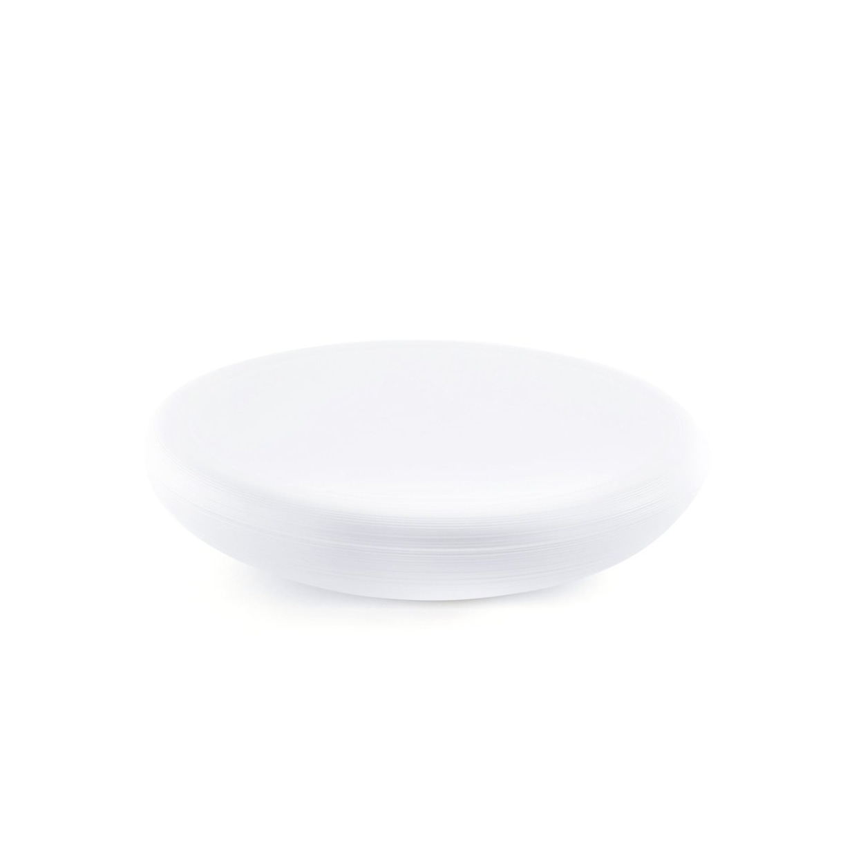 J.L Coquet, Hémisphère White Satin, Bubble dinner plate