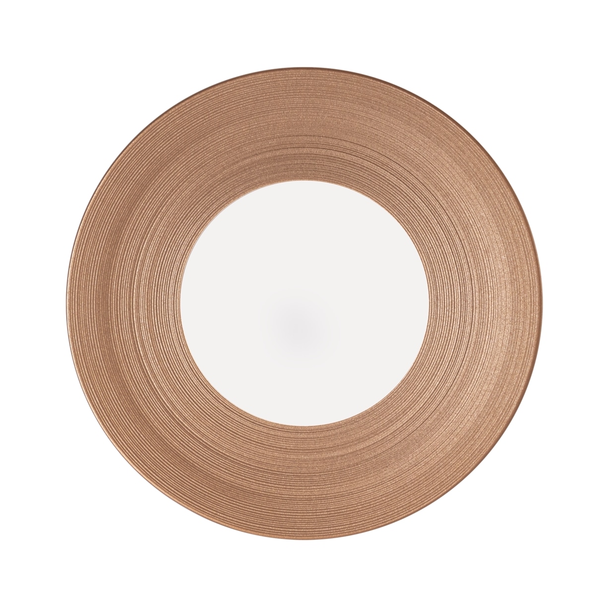 J.L Coquet, Hémisphère Pink Metalliс, 29cm plate