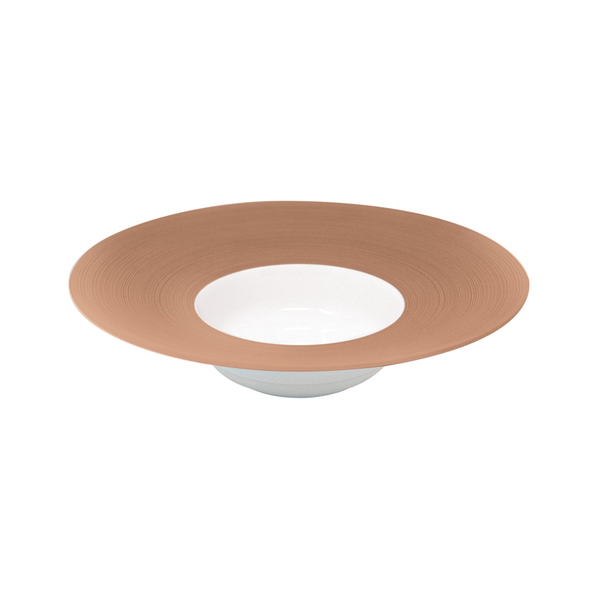 J.L Coquet, Hémisphère Pink Metalliс, Rim soup plate, large