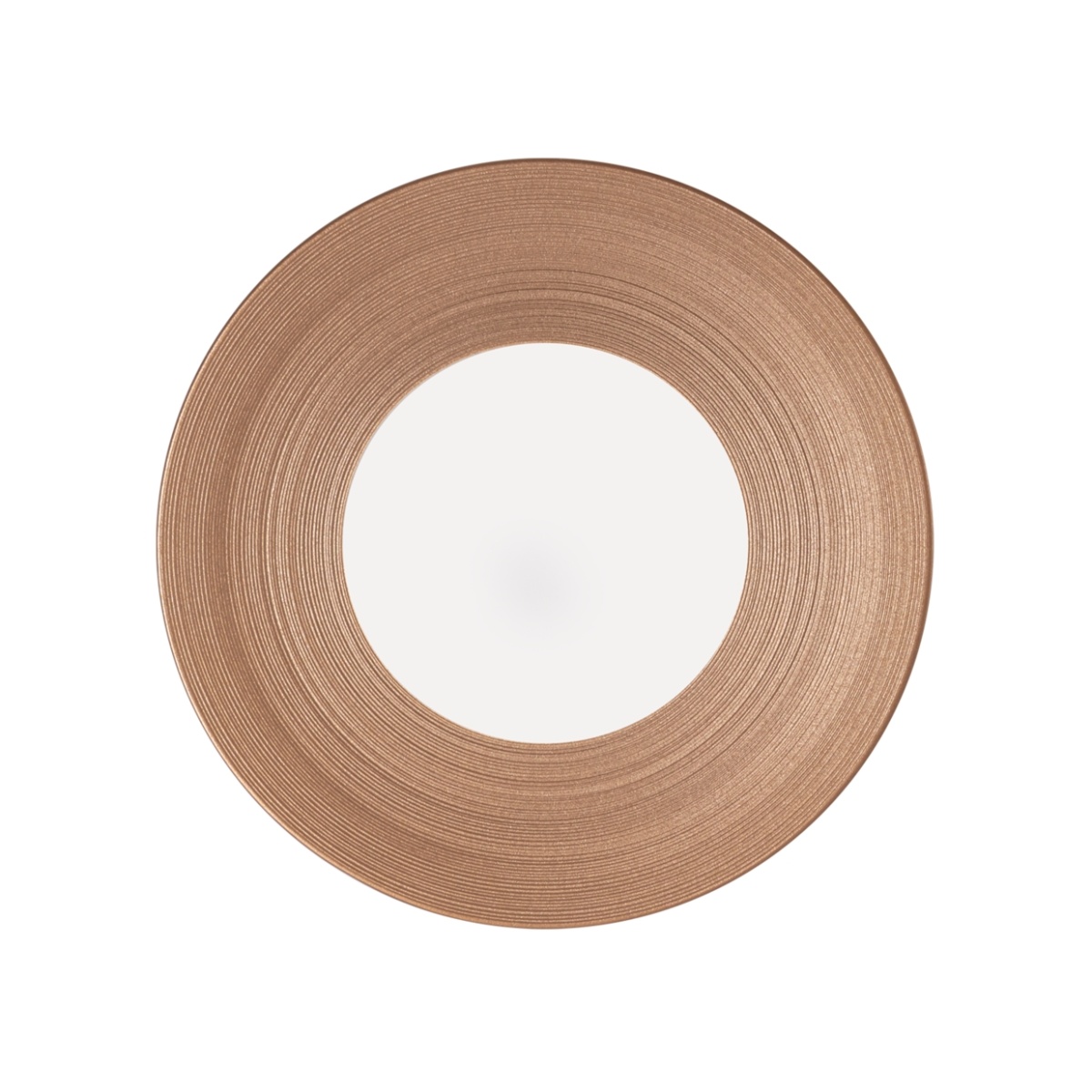 J.L Coquet, Hémisphère Pink Metalliс, Dessert plate