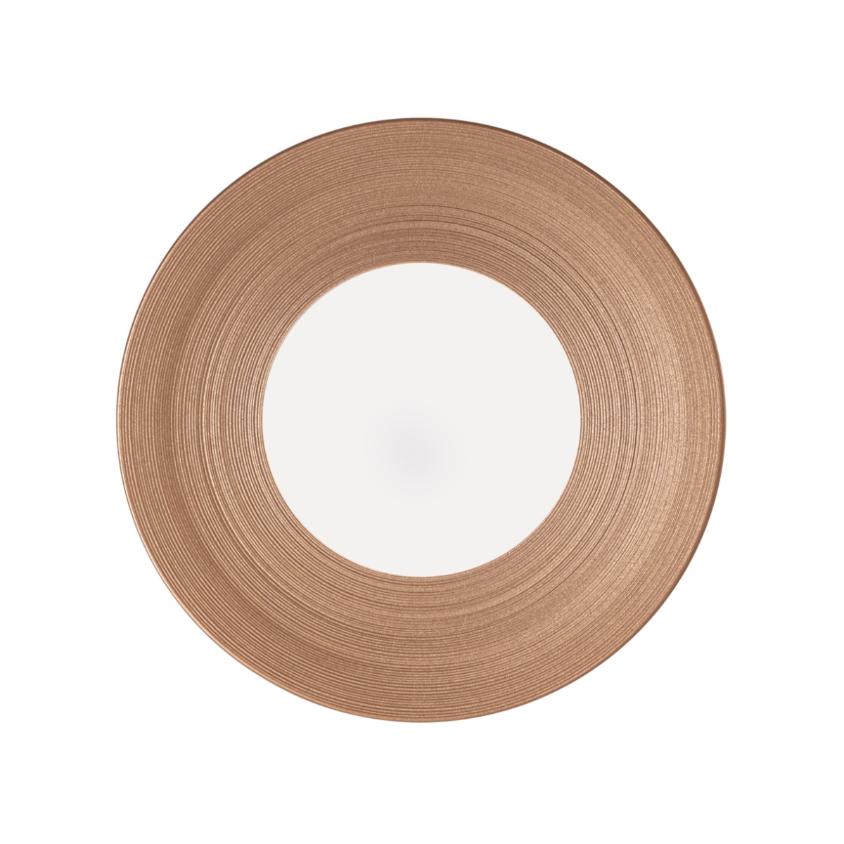 J.L Coquet, Hémisphère Pink Metalliс, Dinner plate