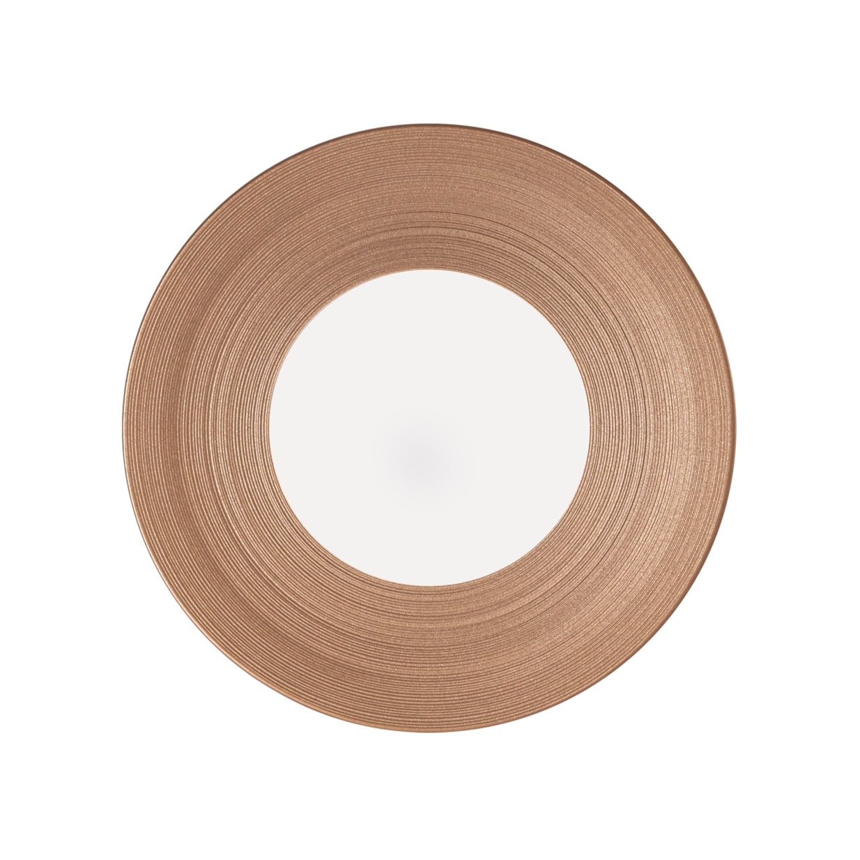 J.L Coquet, Hémisphère Pink Metalliс, Dinner plate