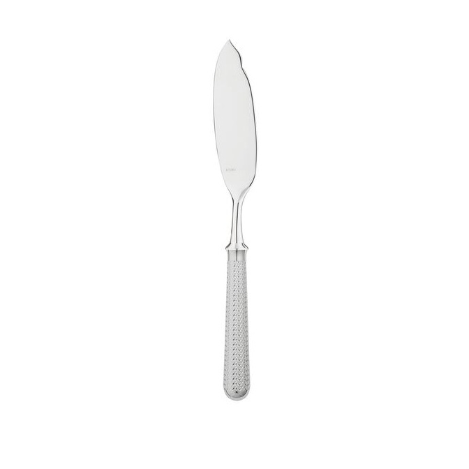 Ercuis, Miroir diamant, silver plated, Fish knife