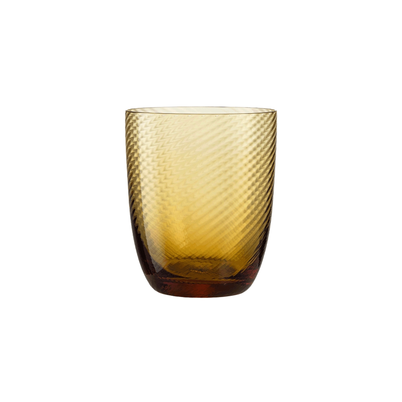Nason Moretti, Idra glasses, Water glass, amber torse