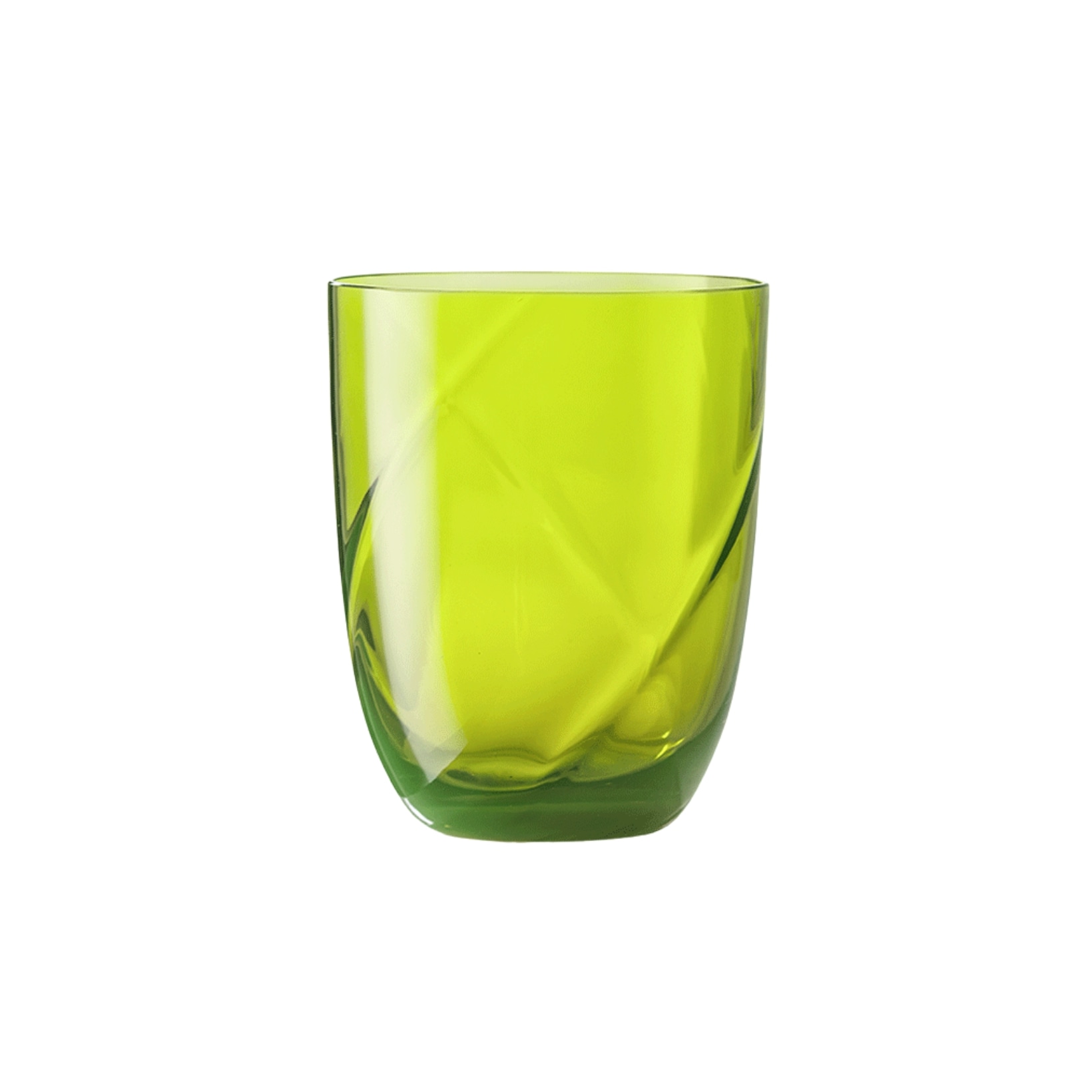 Nason Moretti, Idra glasses, Water glass, acid green lente
