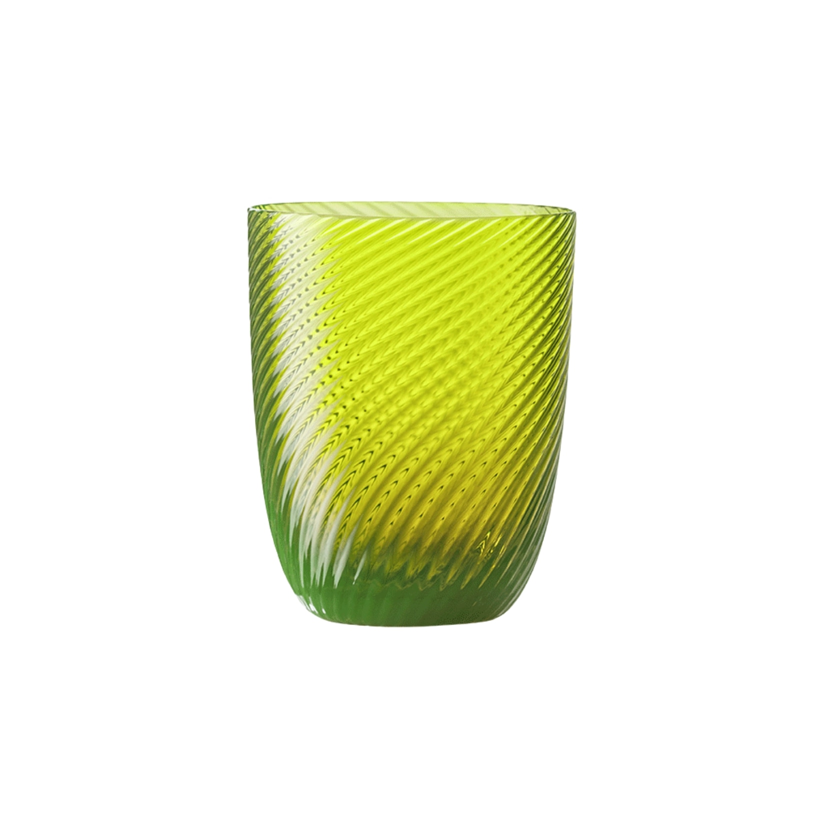 Nason Moretti, Idra glasses, Water glass, acid green torse