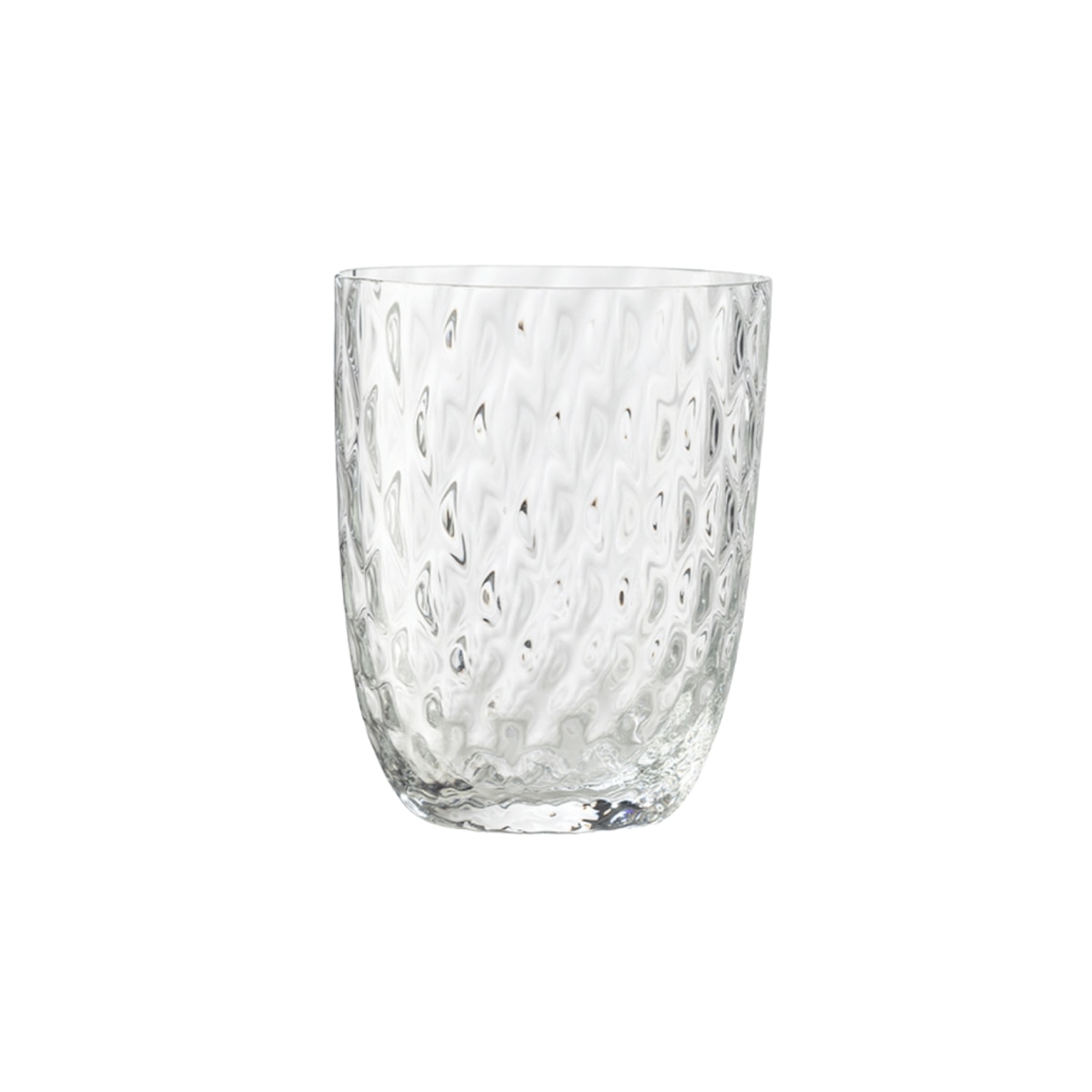 Nason Moretti, Idra glasses, Water glass, clear balloton