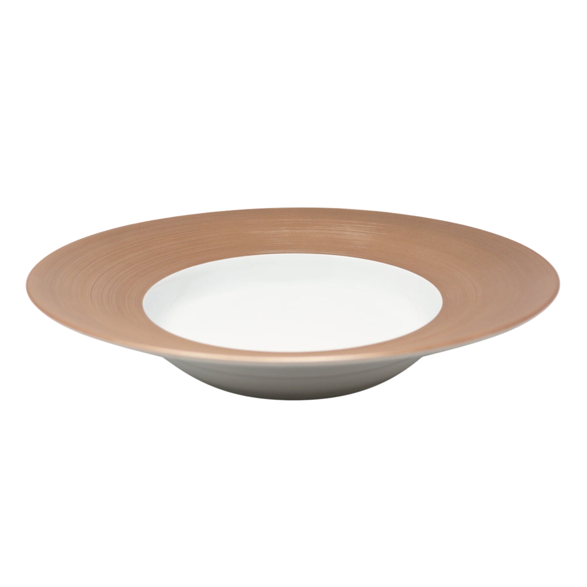 J.L Coquet, Hémisphère Pink Metalliс, Hollow dish with rim