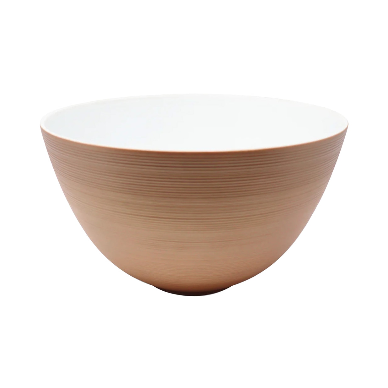 J.L Coquet, Hémisphère Pink Metalliс, Salad serving bowl, maxi