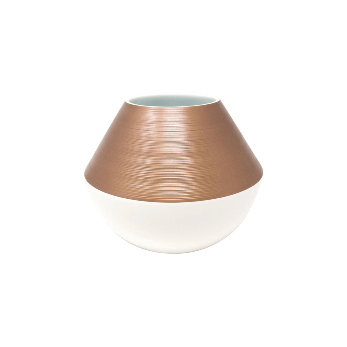 J.L Coquet, Hémisphère Pink Metalliс, Vase, small