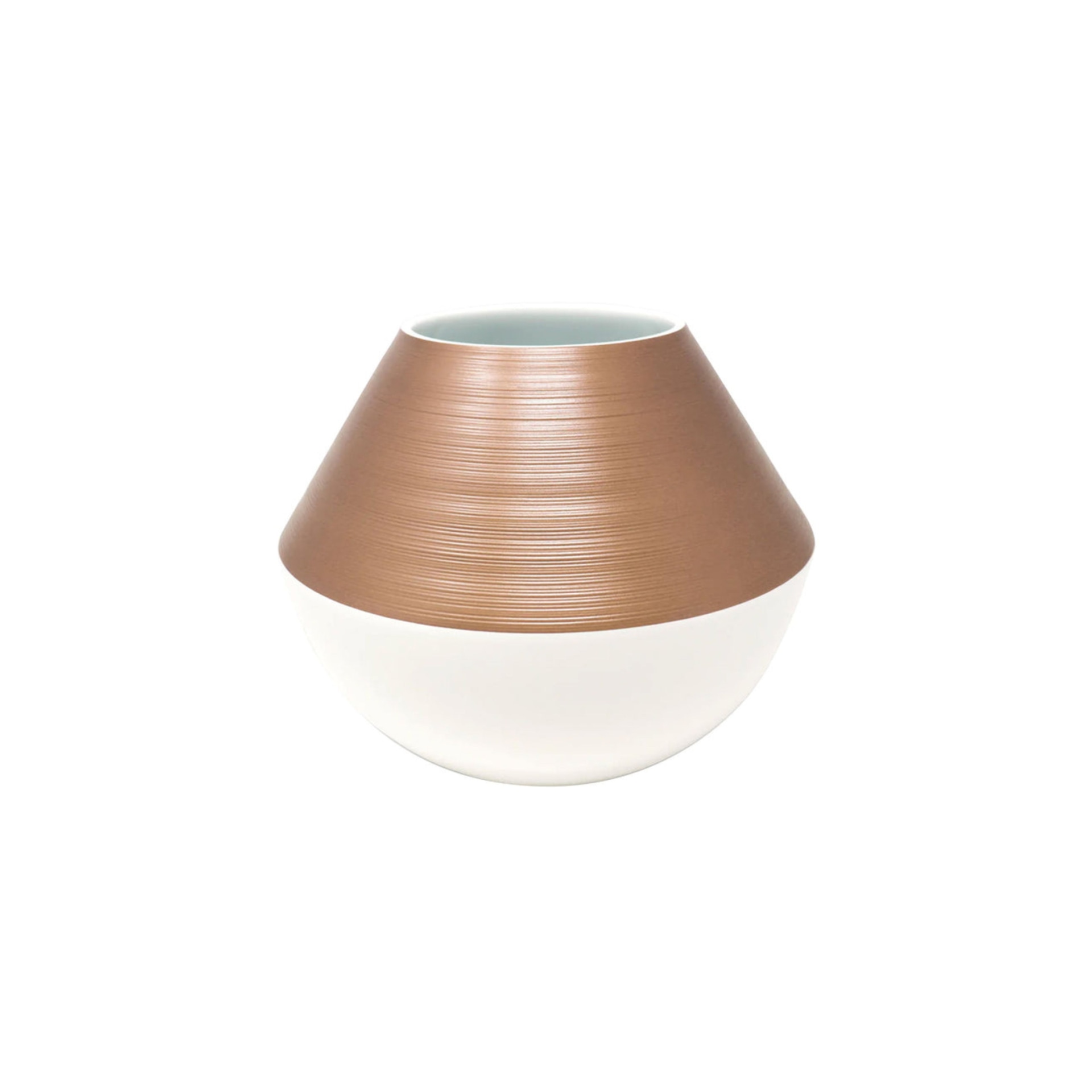 J.L Coquet, Hémisphère Pink Metalliс, Vase, small