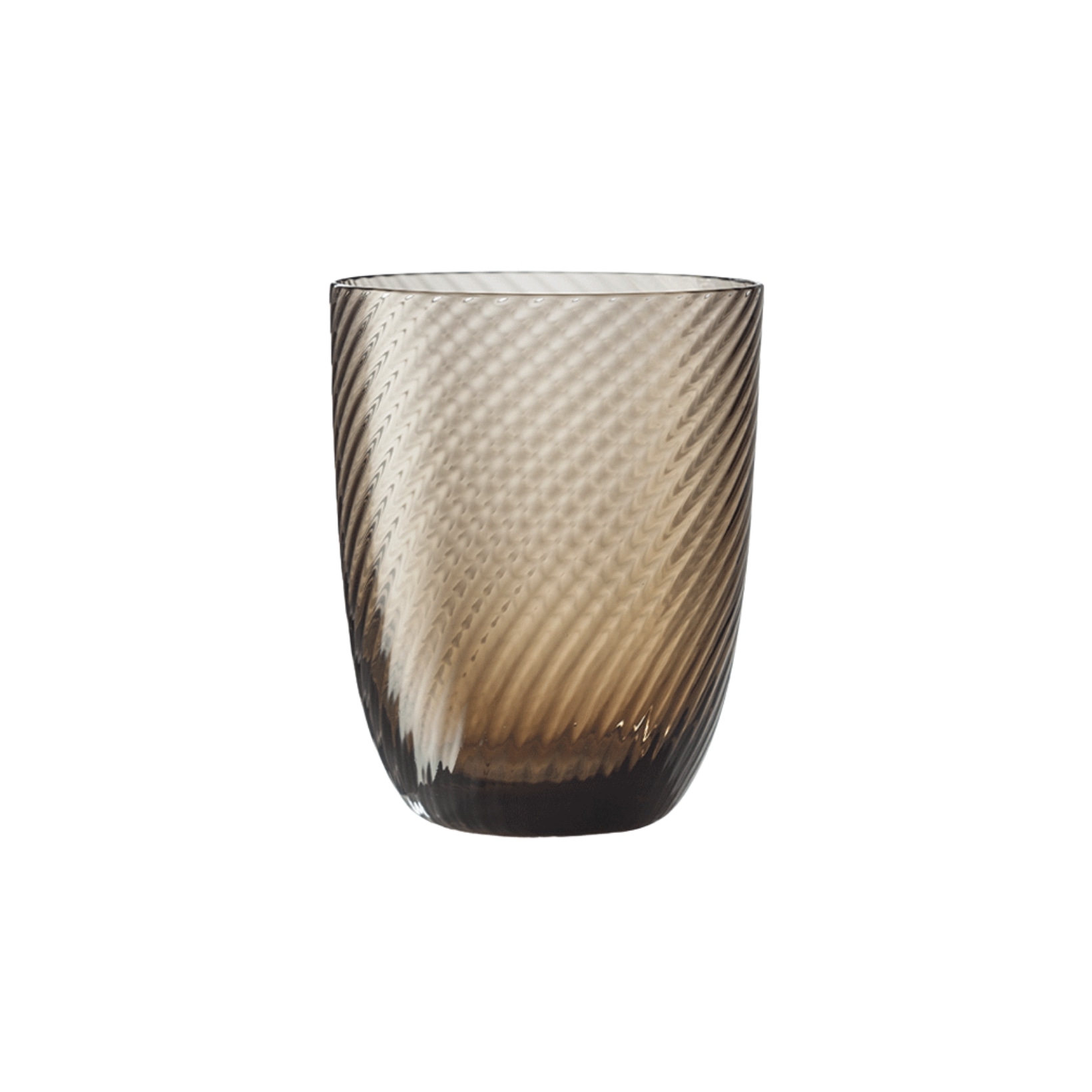 Nason Moretti, Idra glasses, Water glass, brown torse