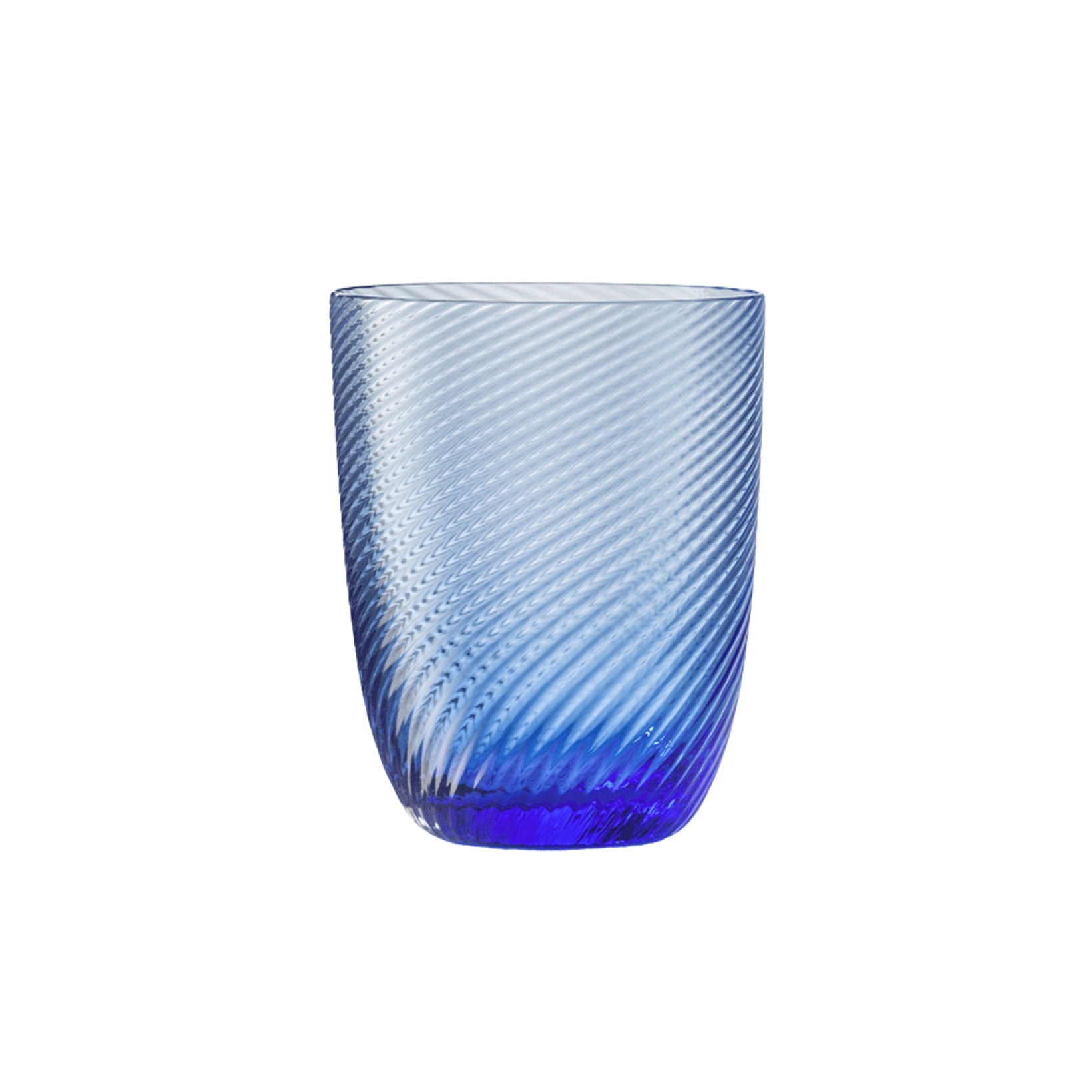 Nason Moretti, Idra glasses, Water glass, bluino torse
