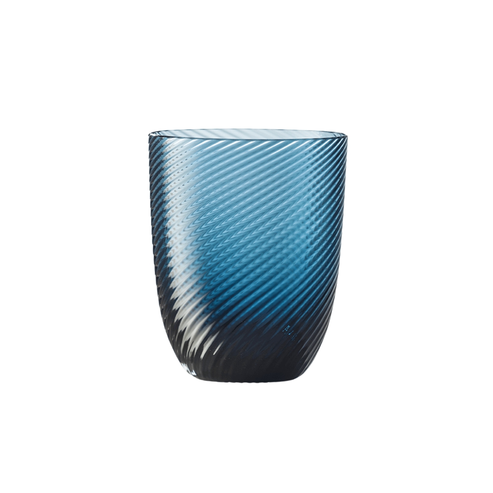 Nason Moretti, Idra glasses, Water glass, avio blue torse