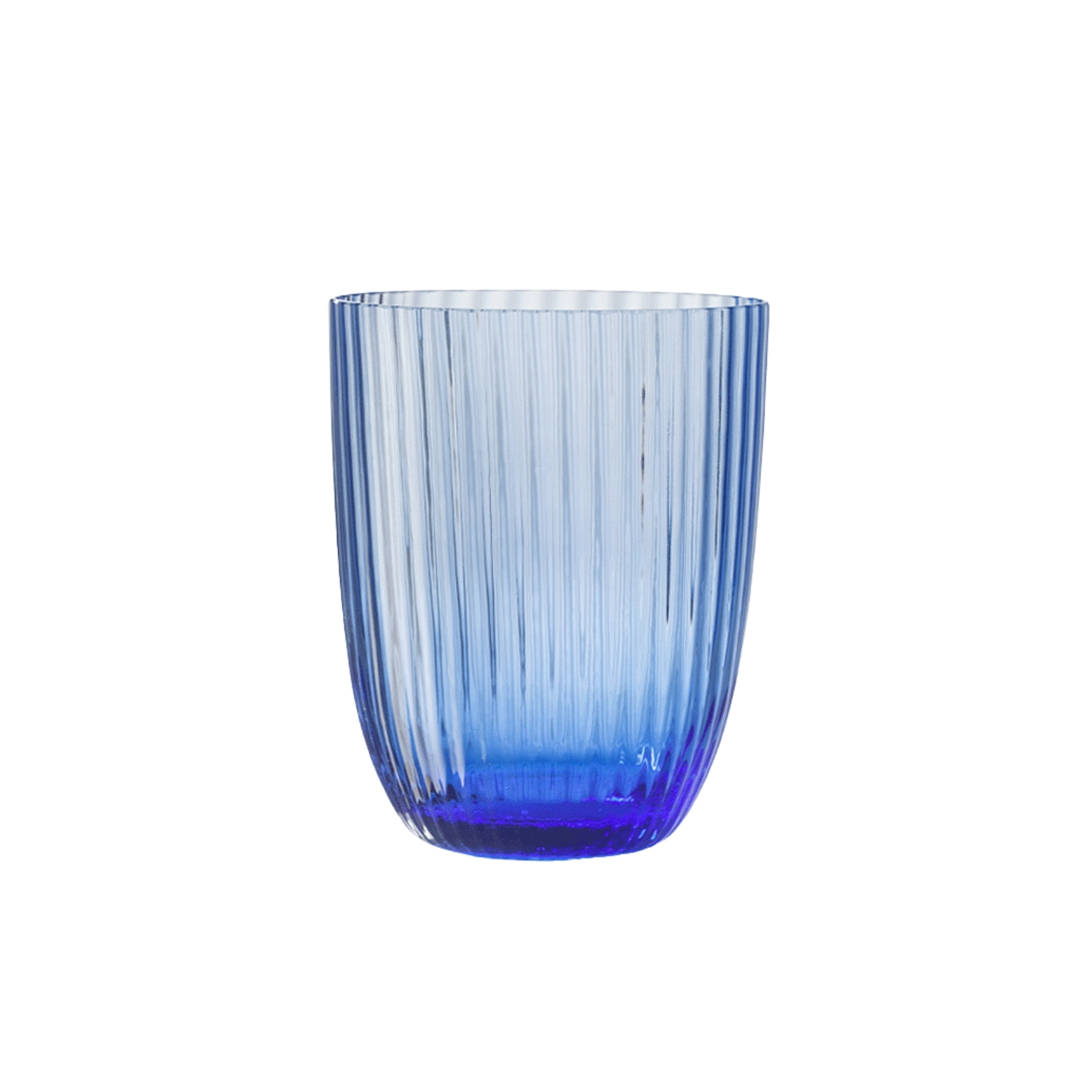 Nason Moretti, Idra glasses, Water glass, bluino rigadin