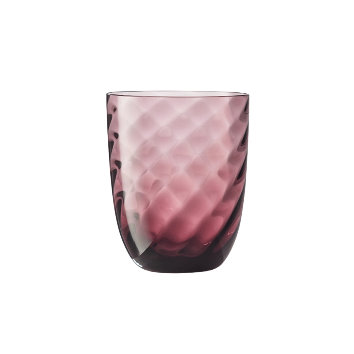 Nason Moretti, Idra glasses, Water glass, violet optic twisted