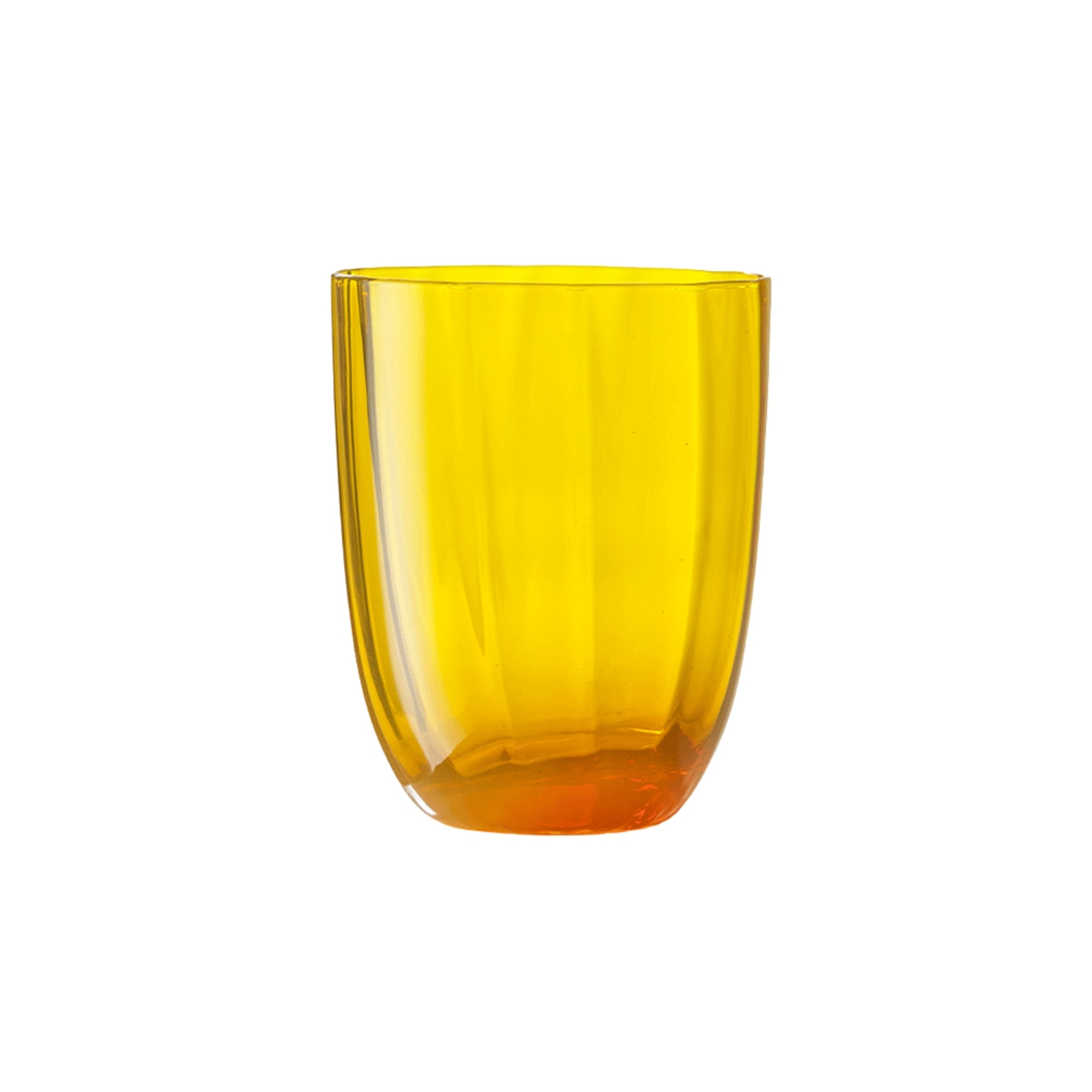 Nason Moretti, Idra glasses, Water glass, yellow optic