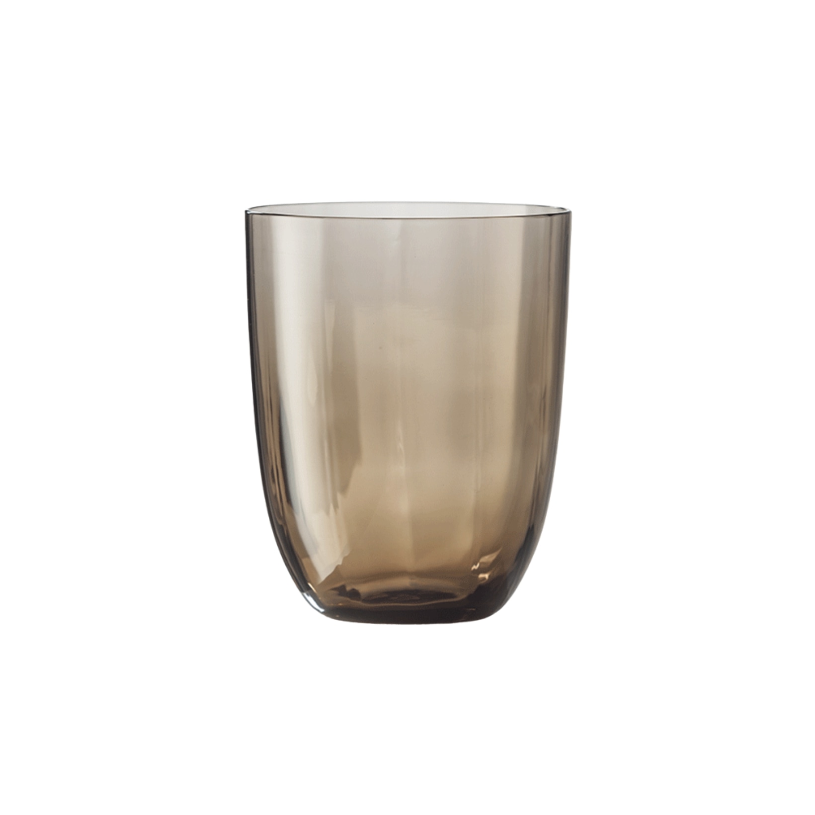 Nason Moretti, Idra glasses, Water glass, brown optic