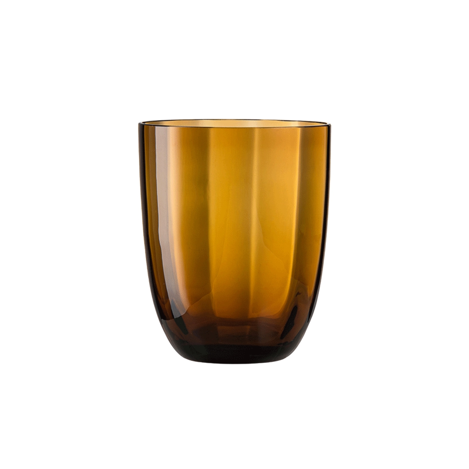 Nason Moretti, Idra glasses, Water glass, bull brown optic