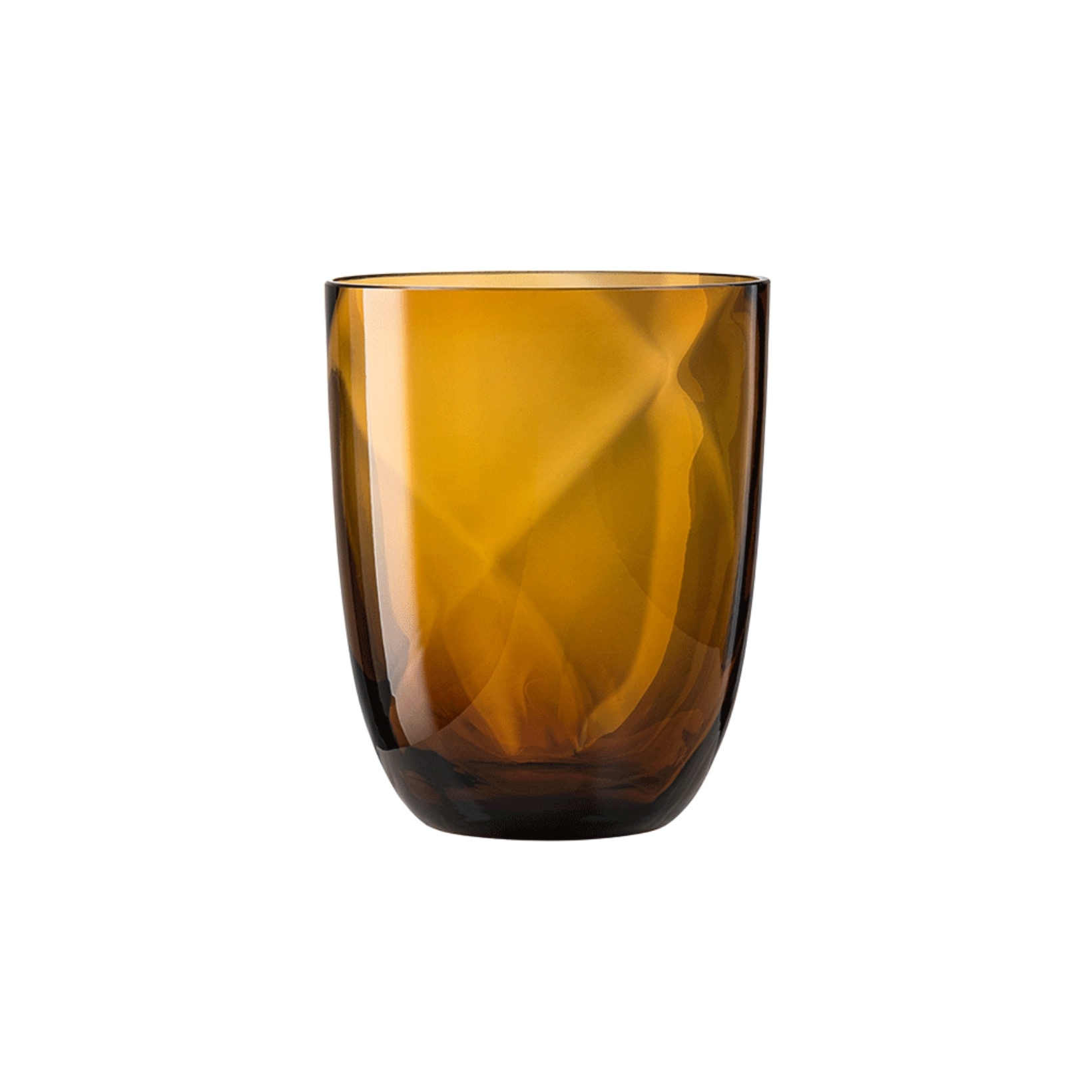 Nason Moretti, Idra glasses, Water glass, bull brown lente