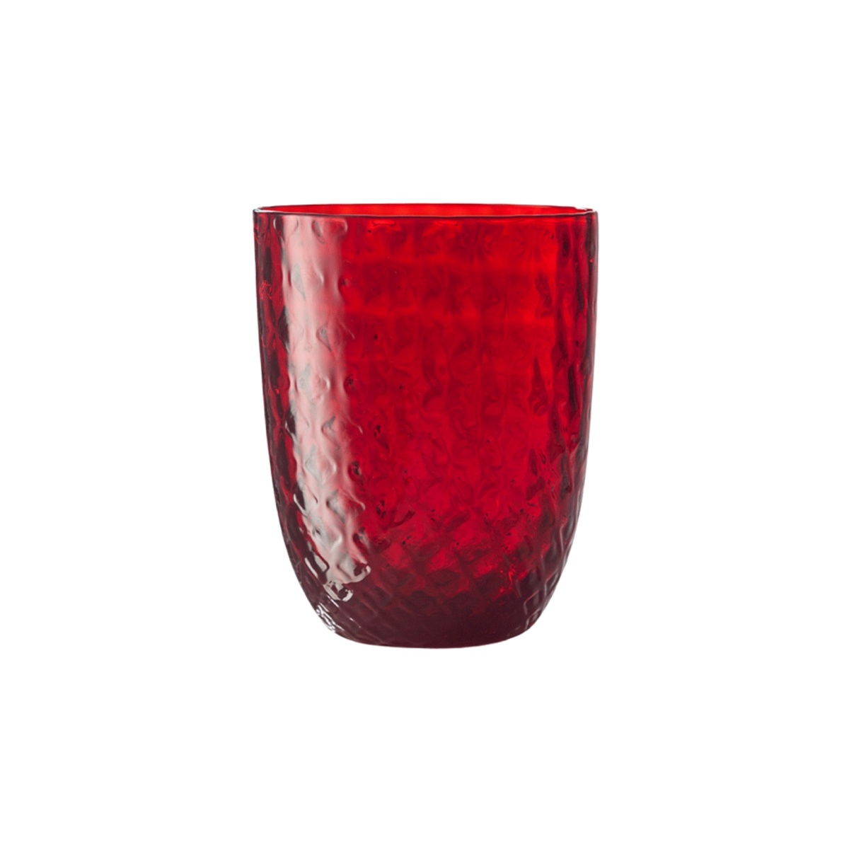 Nason Moretti, Idra glasses, Water glass, red balloton